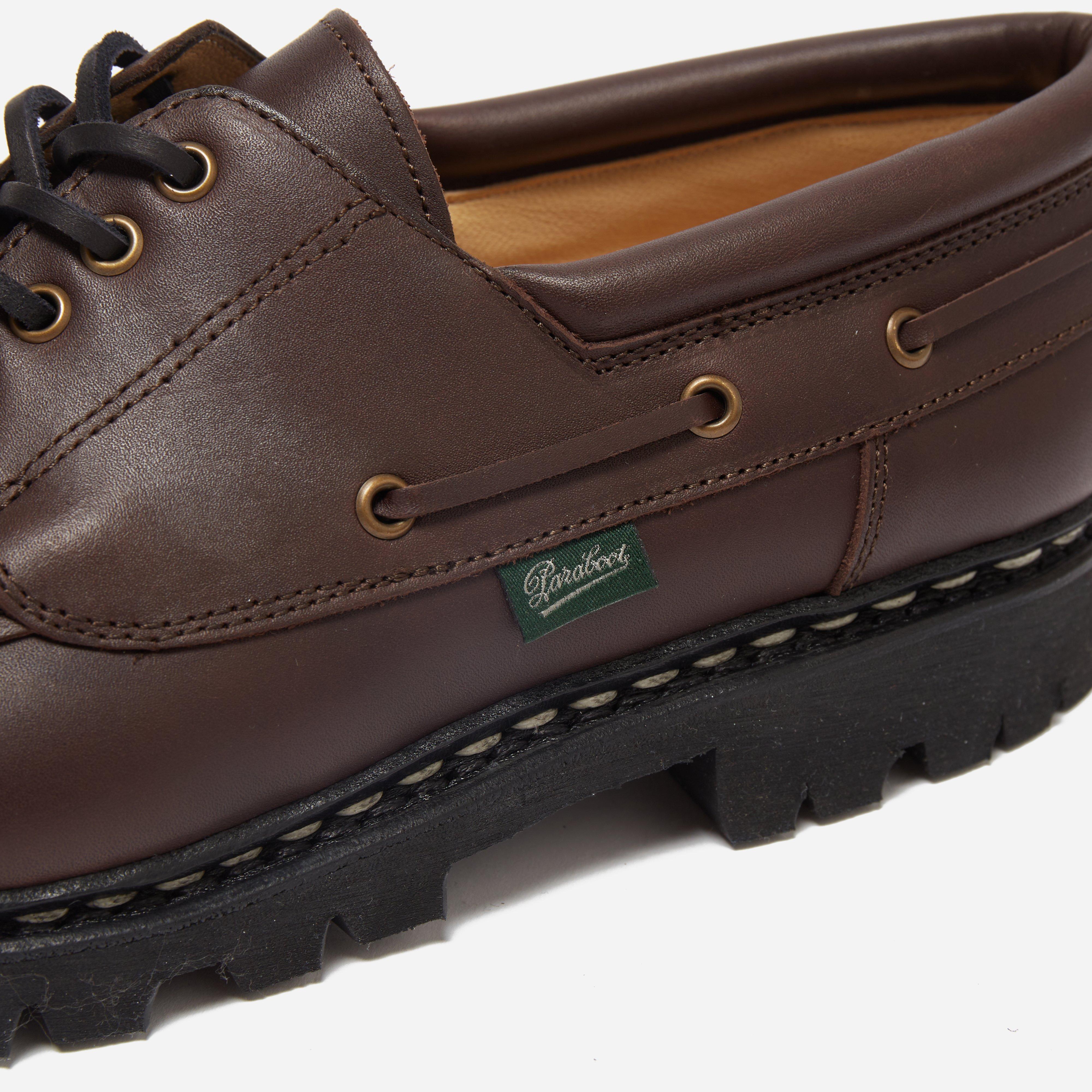 Brown Paraboot Chimey Lisse Ebony Derby | HIP