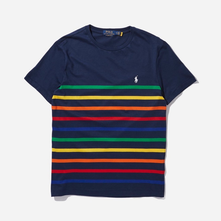 Polo Ralph Lauren Fine Multi Stripe T-Shirt