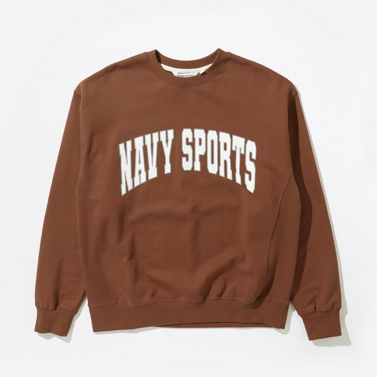 Uniform Bridge Navy Sports Logo Sweatshirt