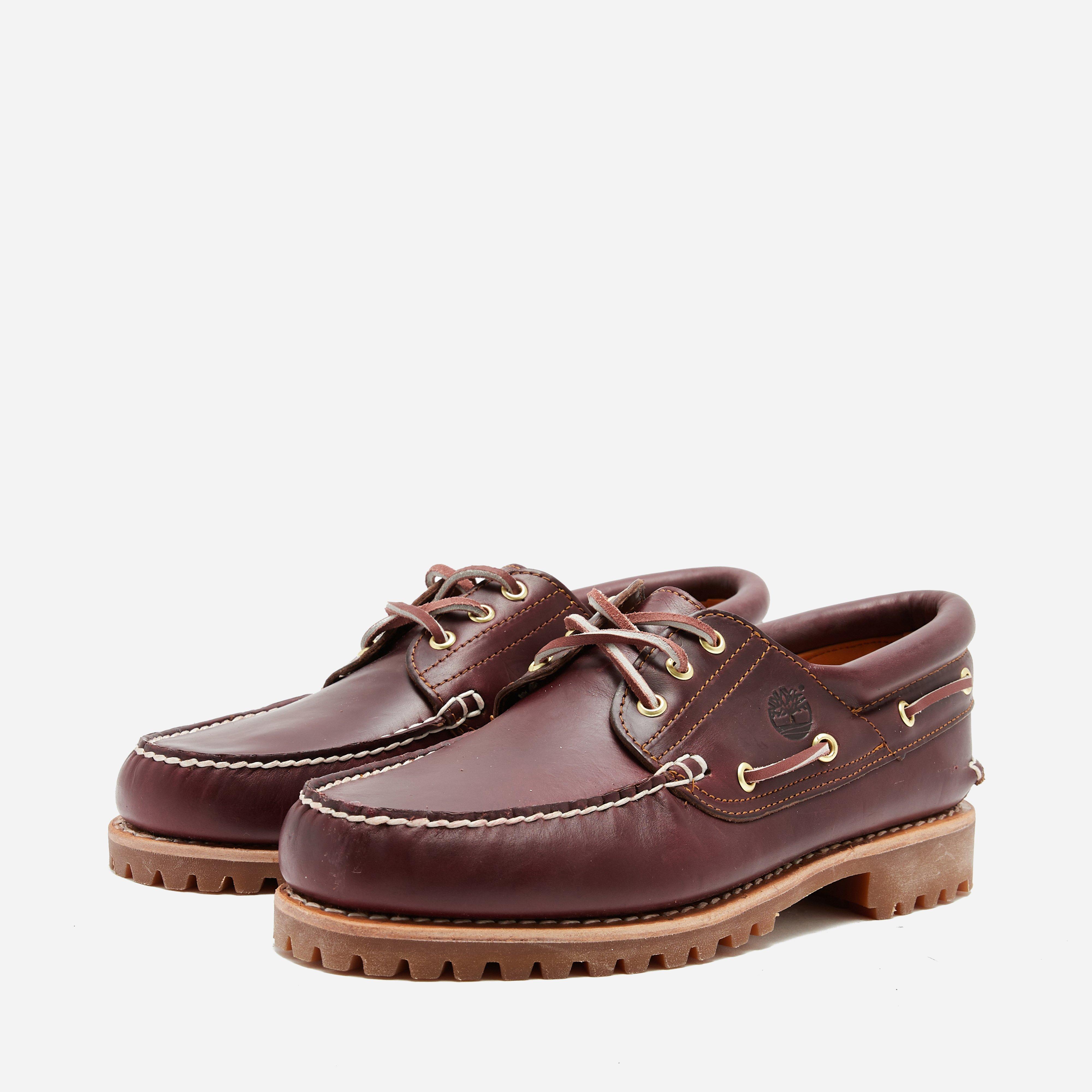 Timberland Authentic 3-Eye Lug Handsewn Boat Shoe