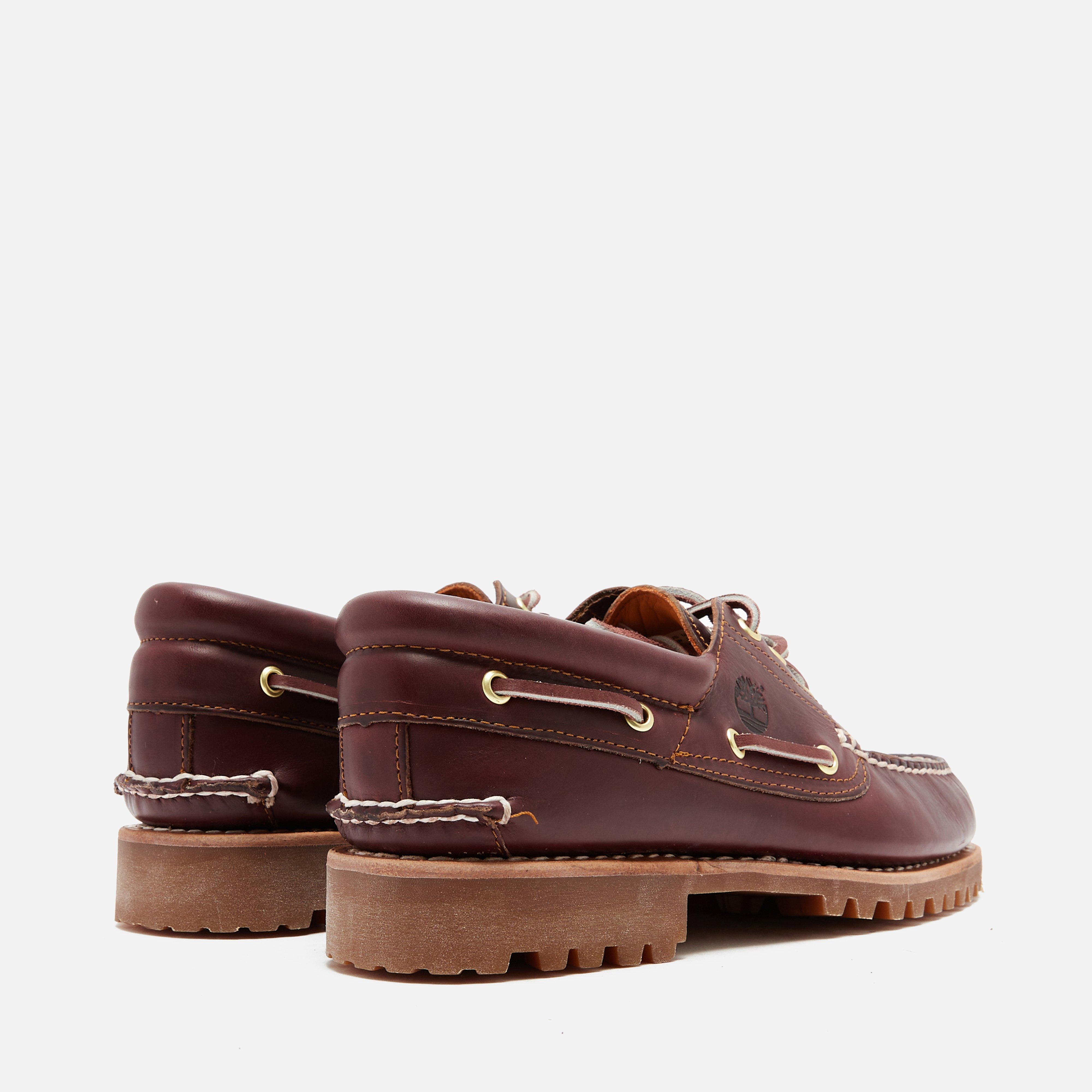 Timberland Authentic 3-Eye Lug Handsewn Boat Shoe