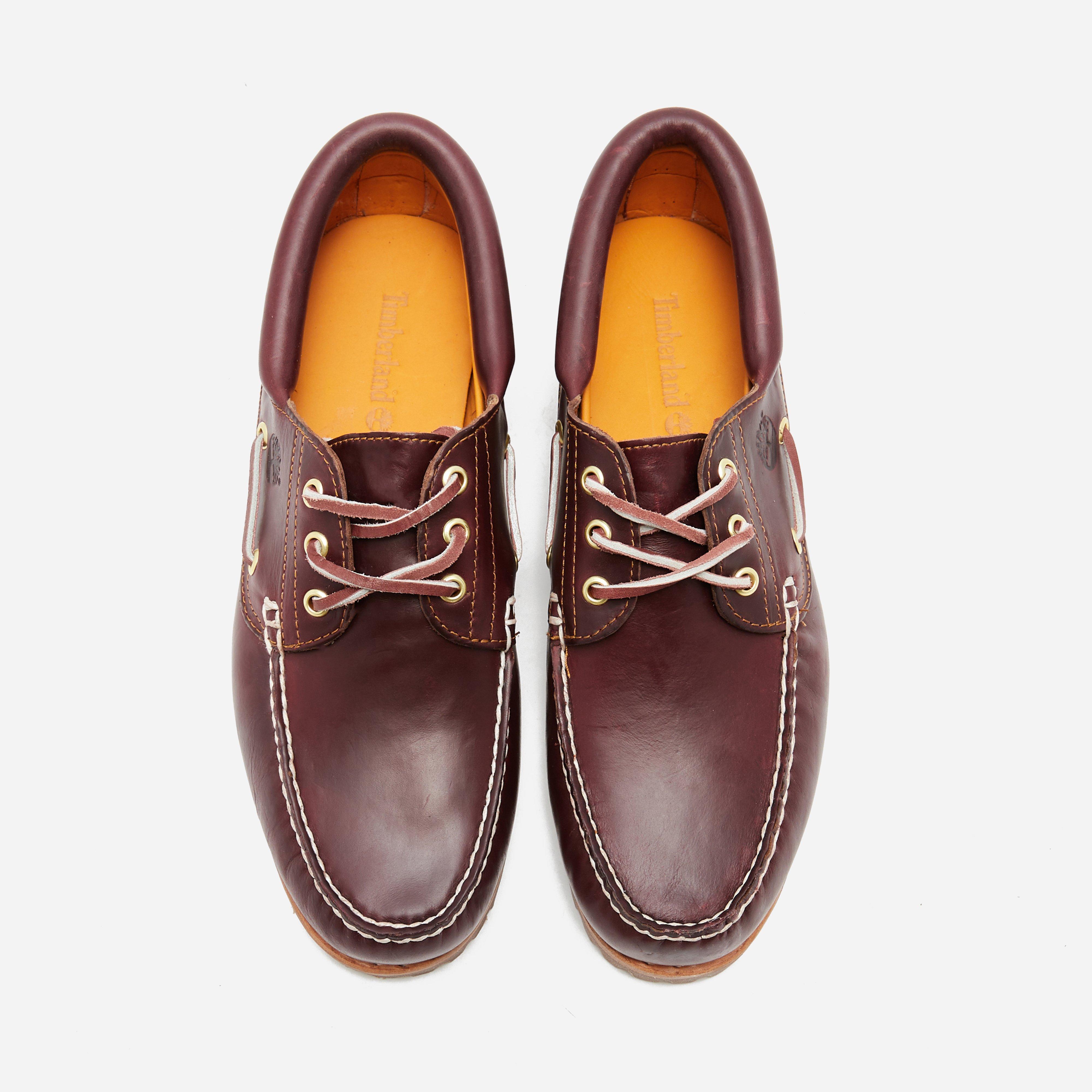 Timberland Authentic 3-Eye Lug Handsewn Boat Shoe