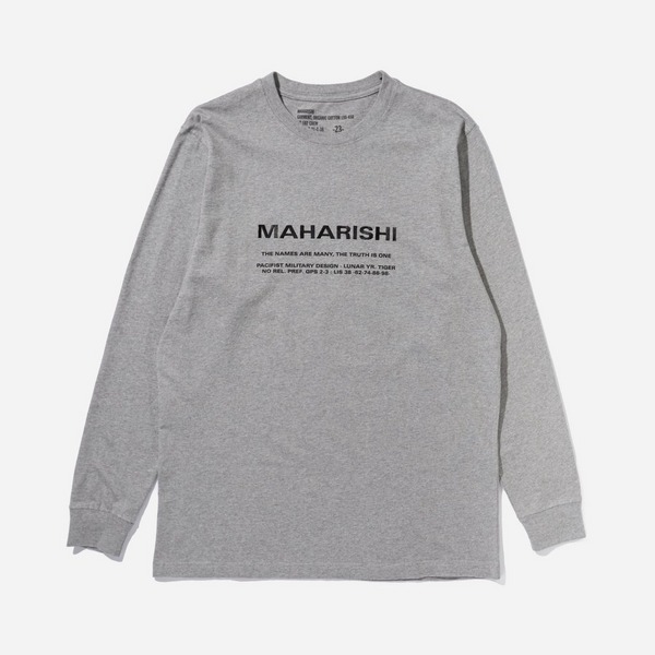 Maharishi Miltype Long Sleeve T-Shirt