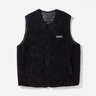 COVERNAT Reversible Boa Fleece Vest
