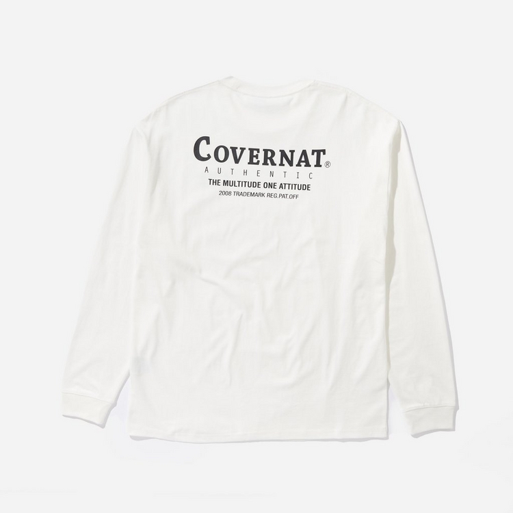COVERNAT Layout Logo Long Sleeve T-Shirt