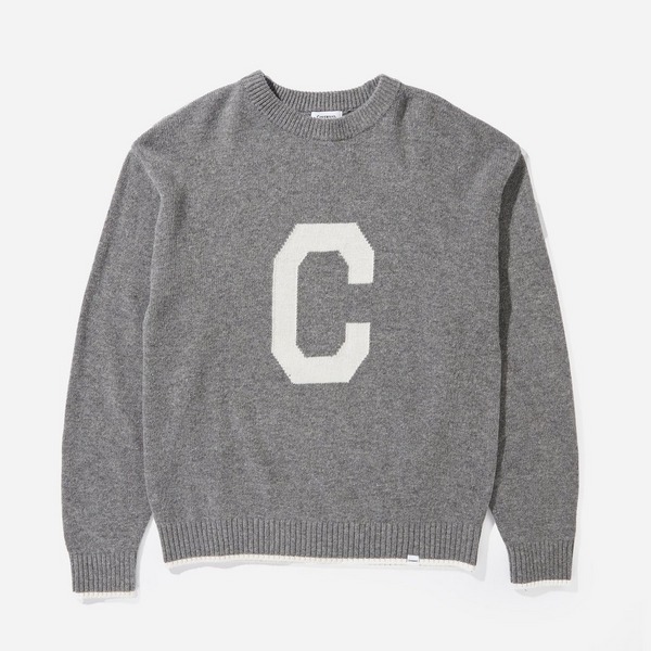 COVERNAT C Logo Knitted Crewneck Sweater