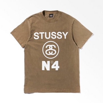 Stussy No 4 Pigment Dyed T-Shirt