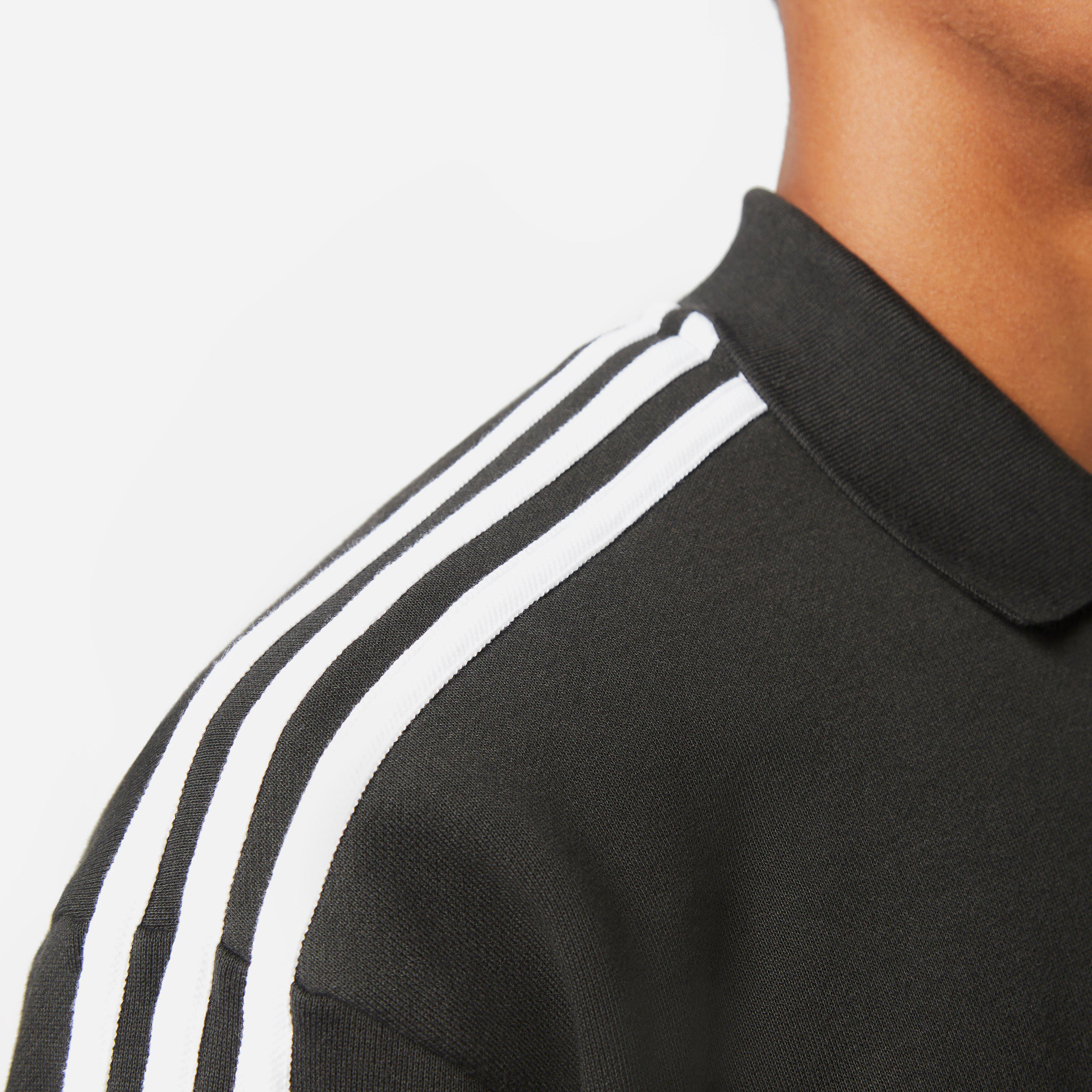 adidas Originals 3-Stripes Polo Sweatshirt