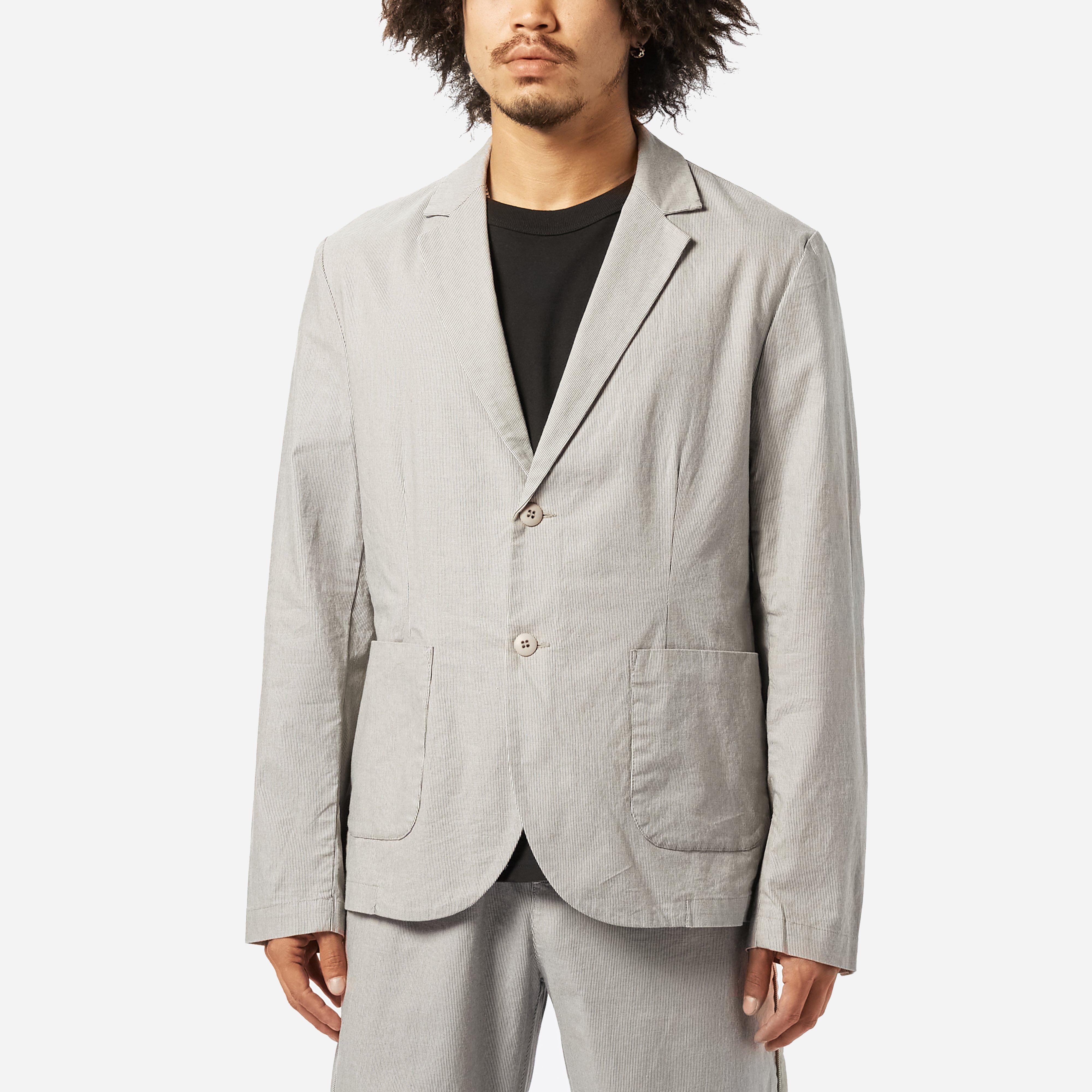 Folk Cotton Linen Blazer