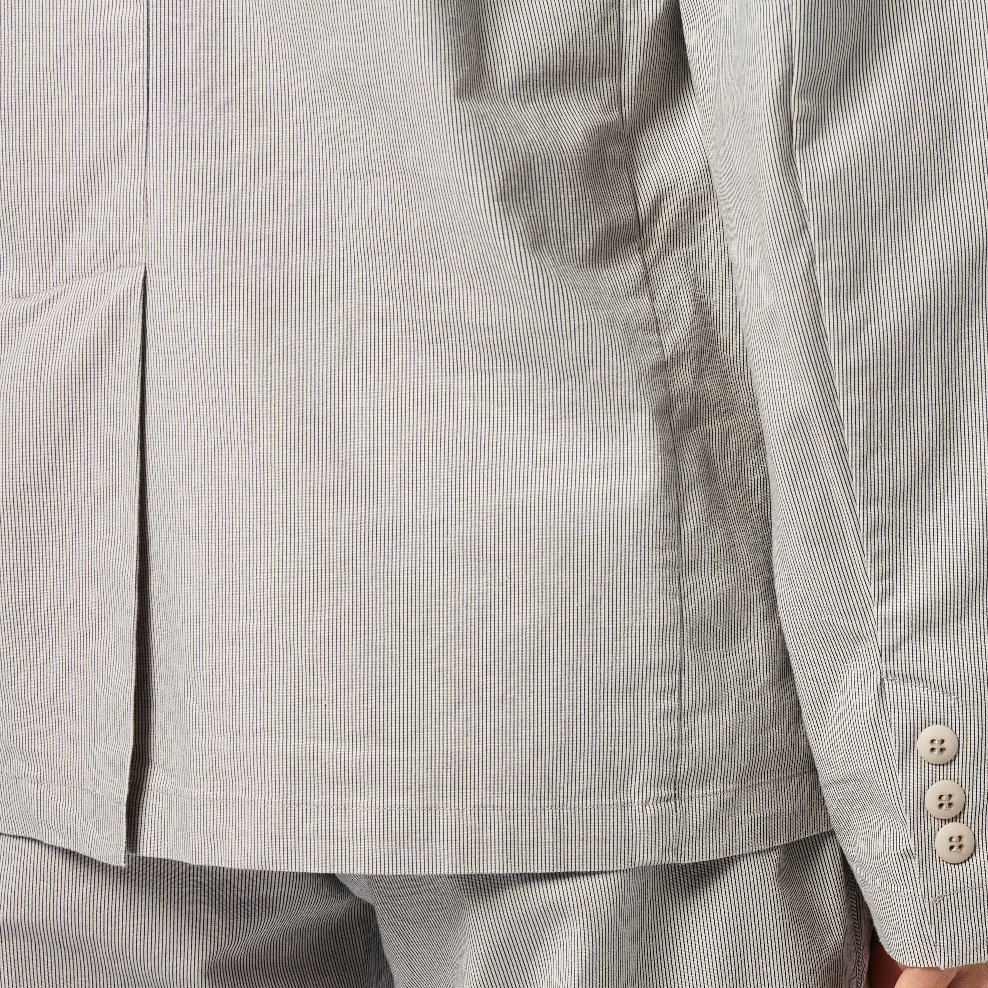 Folk Cotton Linen Blazer