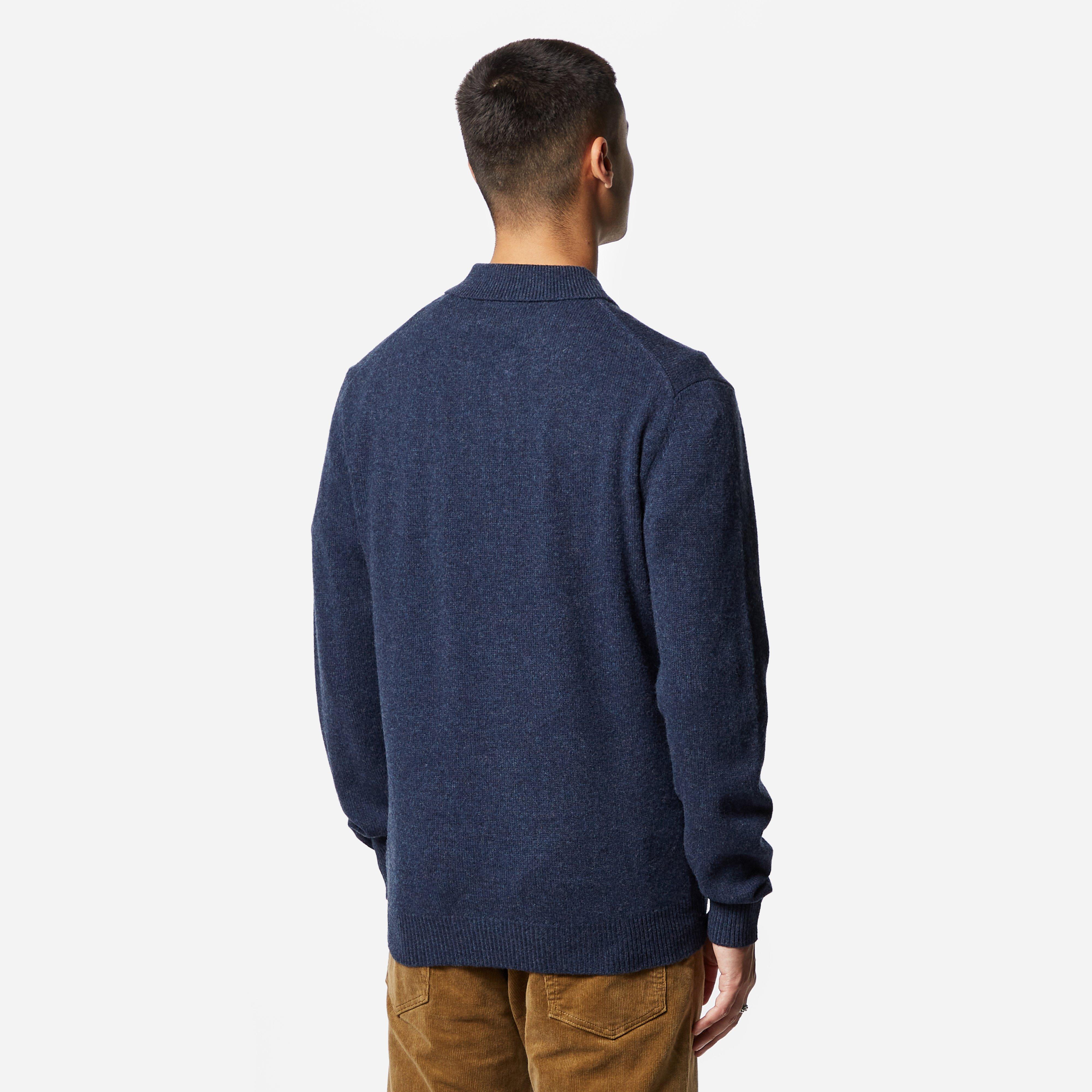 Beams Plus 9-Gauge Knit Polo Shirt