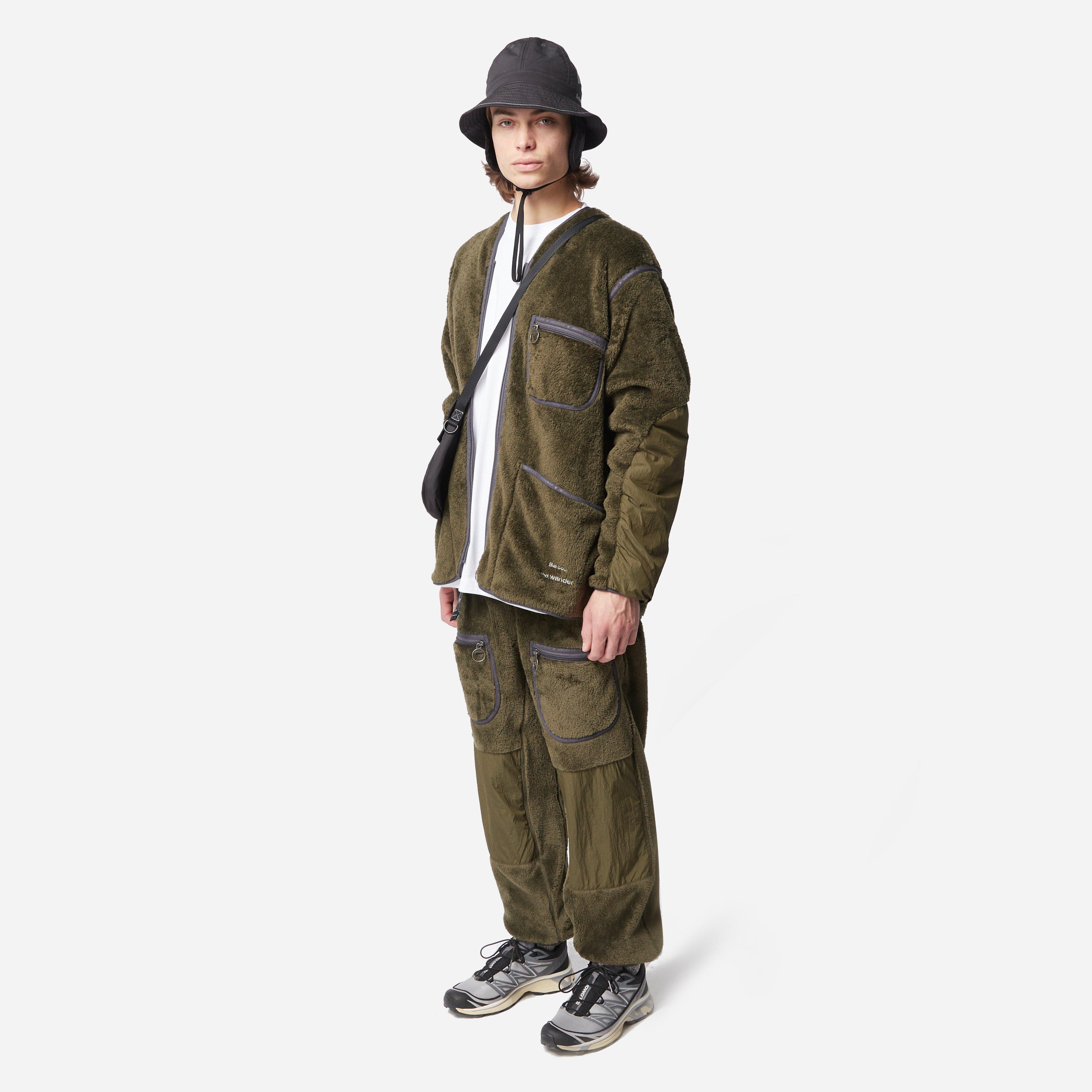 Green Barbour x and Wander Fleece Jacket | HIP