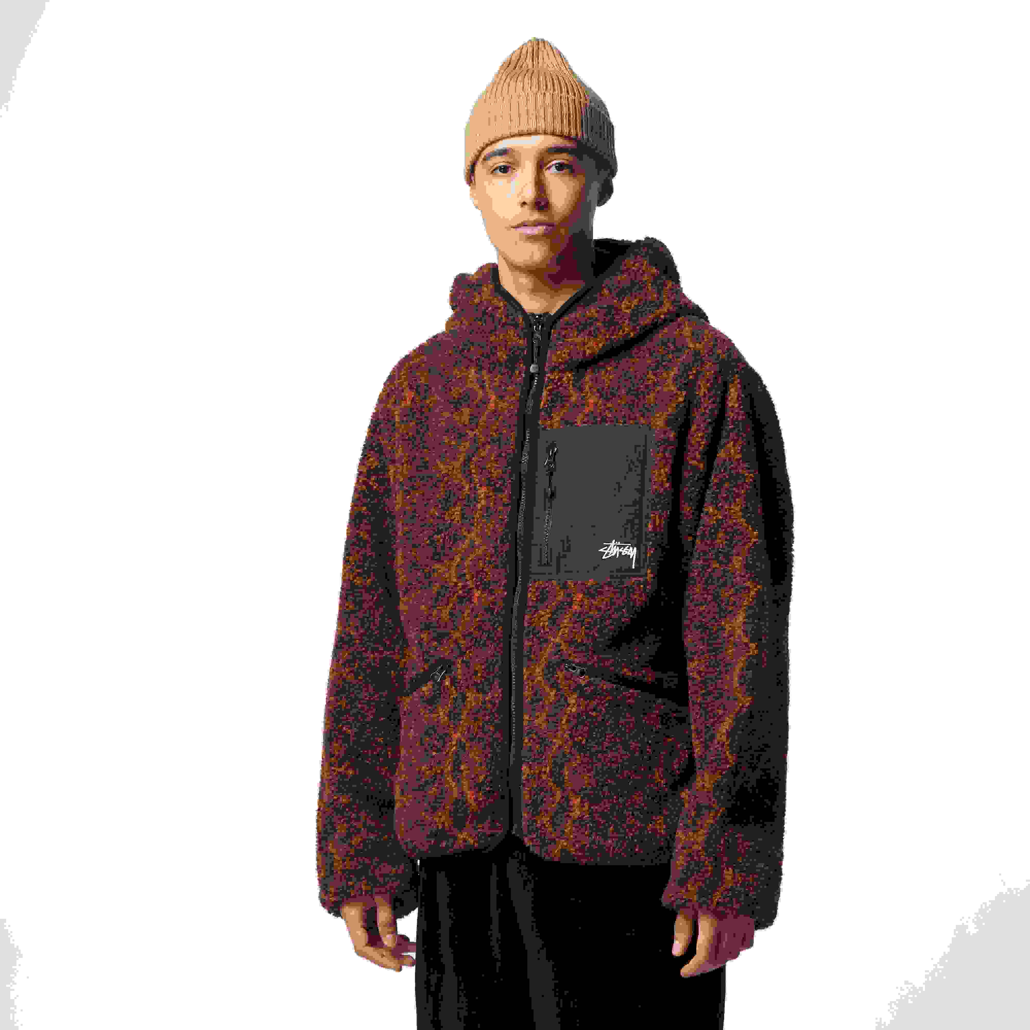 激安格安割引情報満載 STUSSY PHOTO JACQUARD VEST size :XXL aob.adv.br