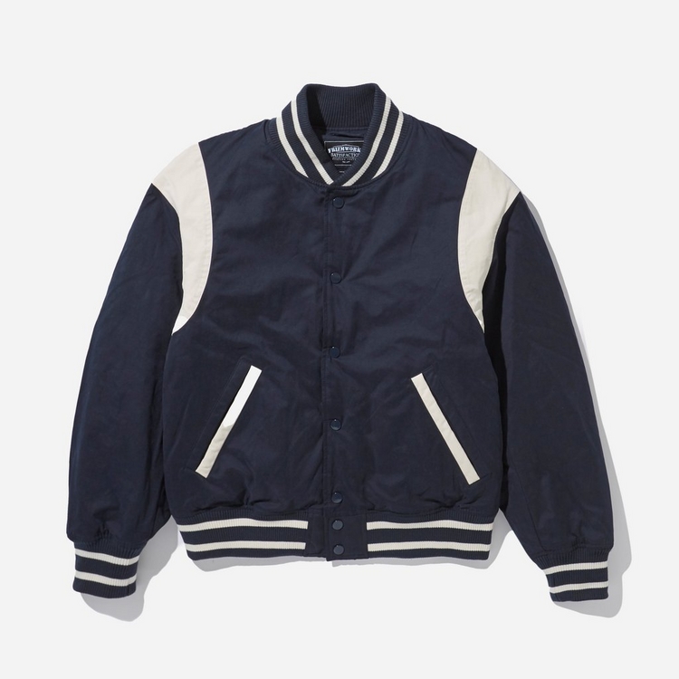 FrizmWORKS Cotton Nylon Varsity Jacket