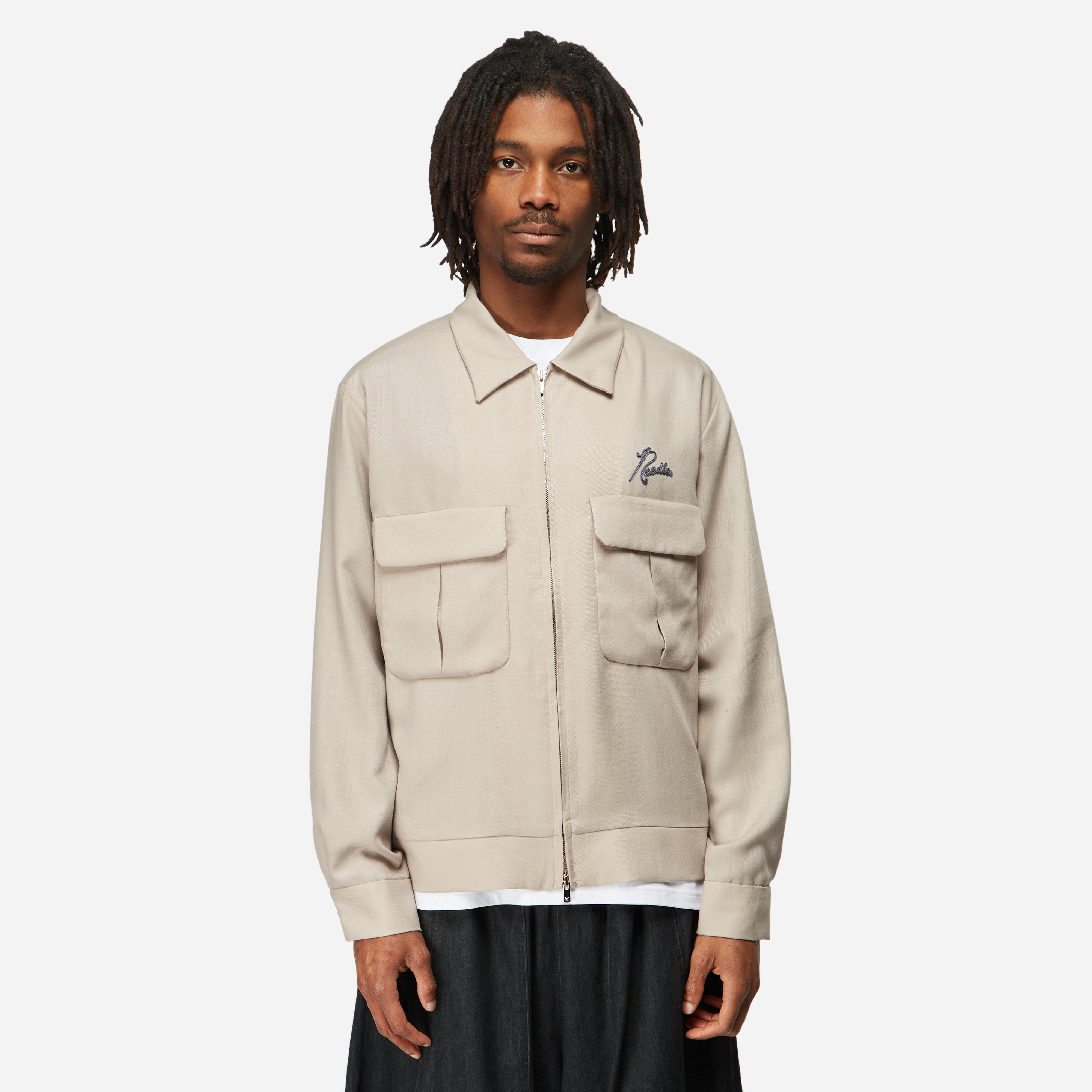 Beige Needles Sports Jacket | HIP