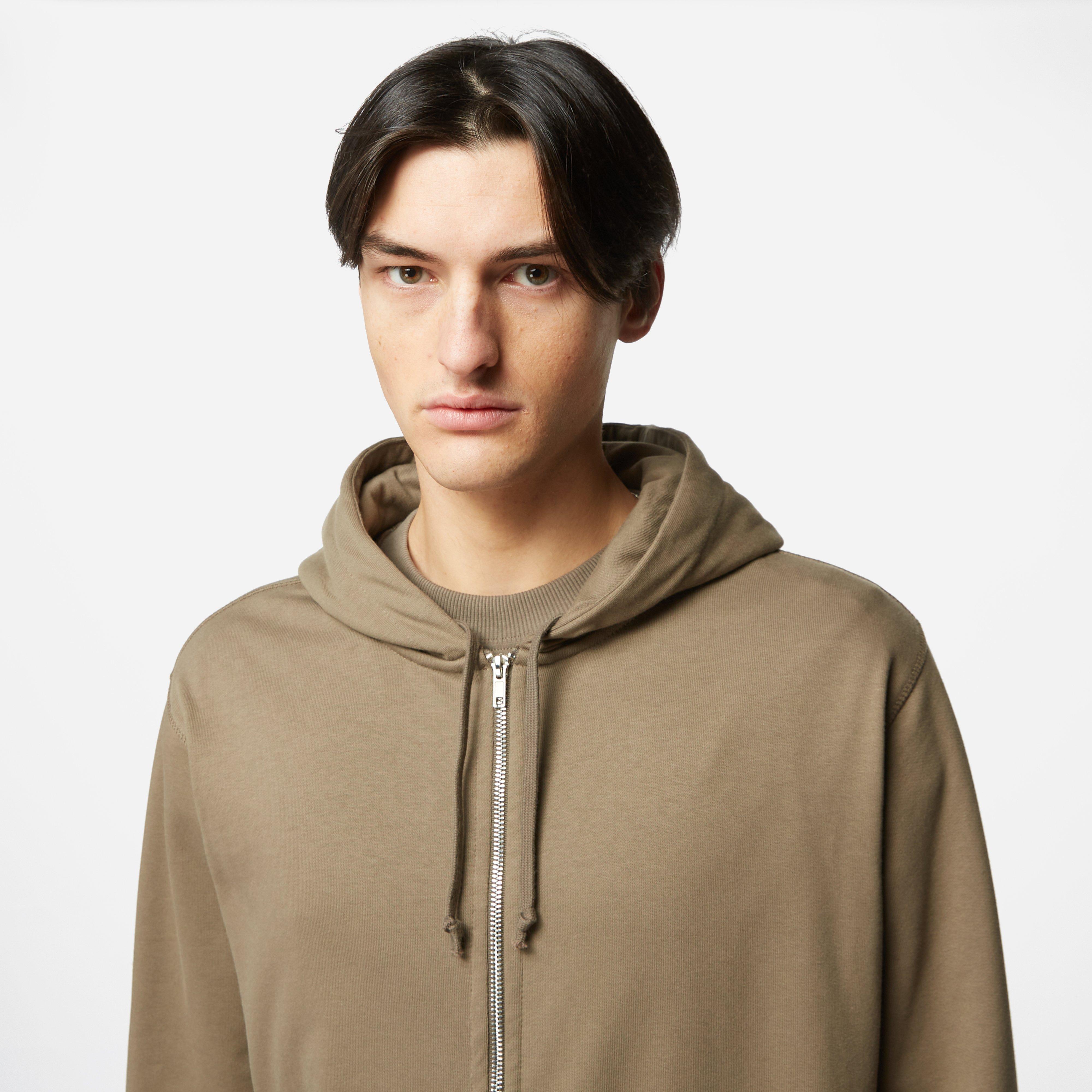 Brown Russell Athletic Zip Up Hoodie | HIP
