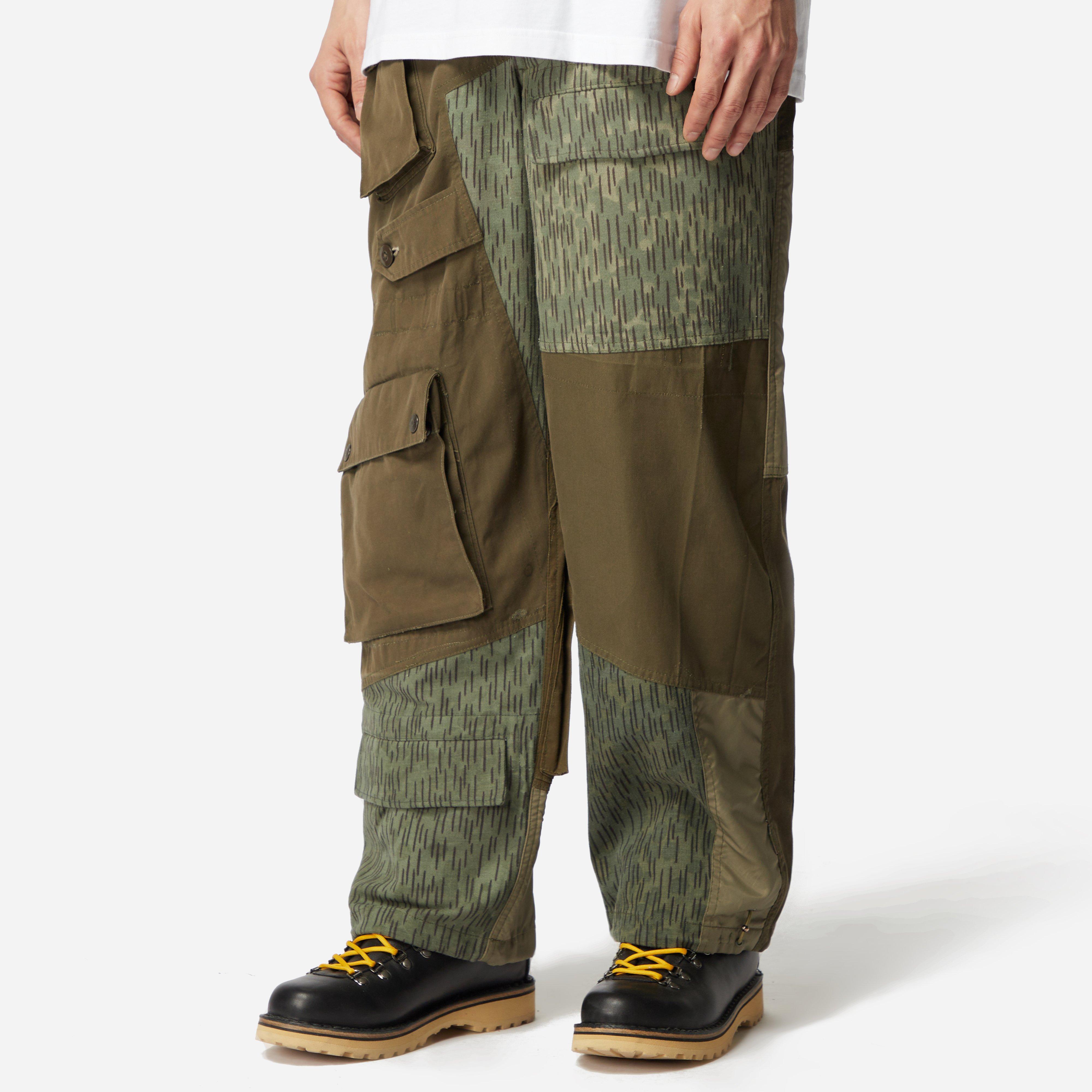 Green Maharishi Upcycled M65 Loose Cargo Pant | HIP