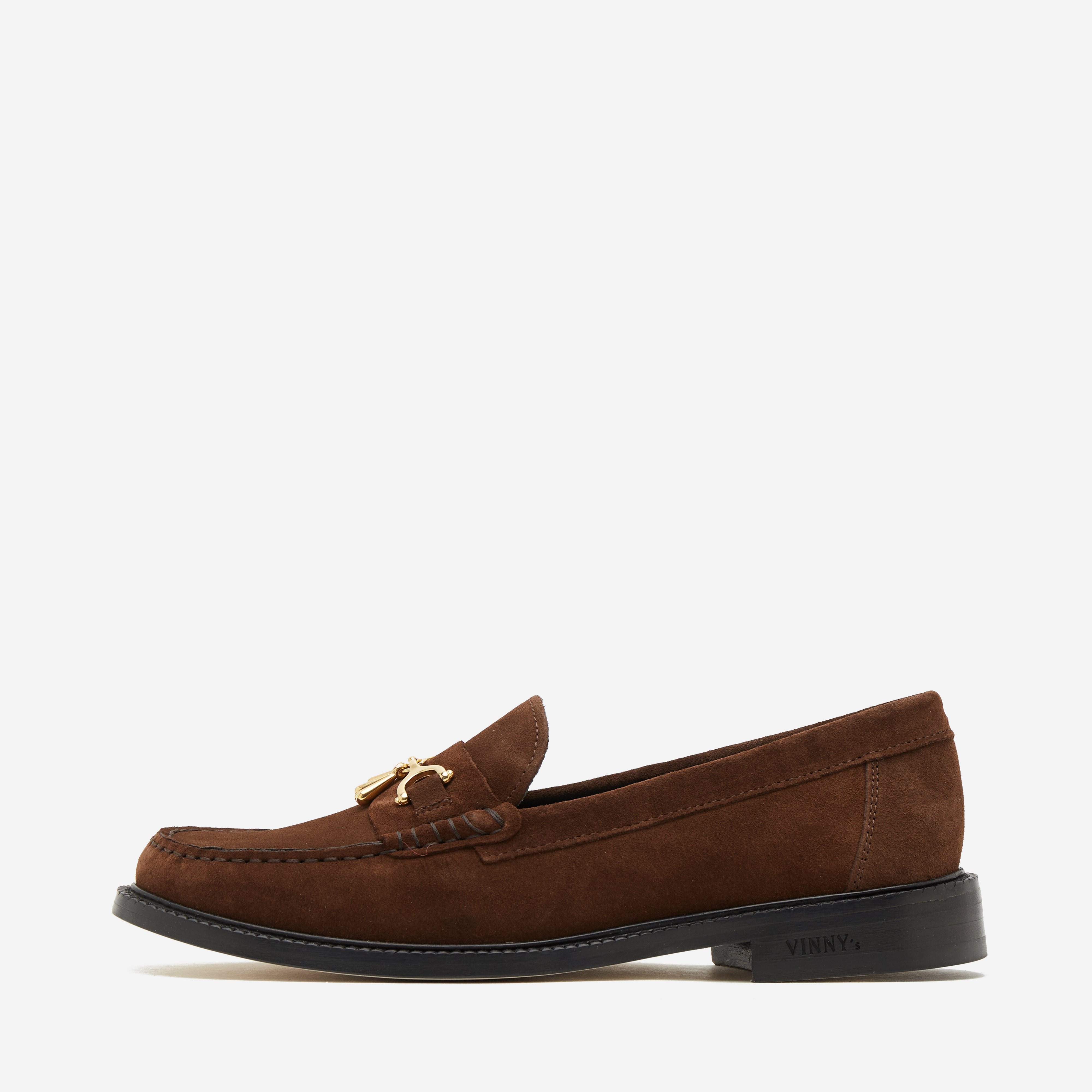 Brown Vinny's Luxe Mocassin Snaffle Loafer | HIP