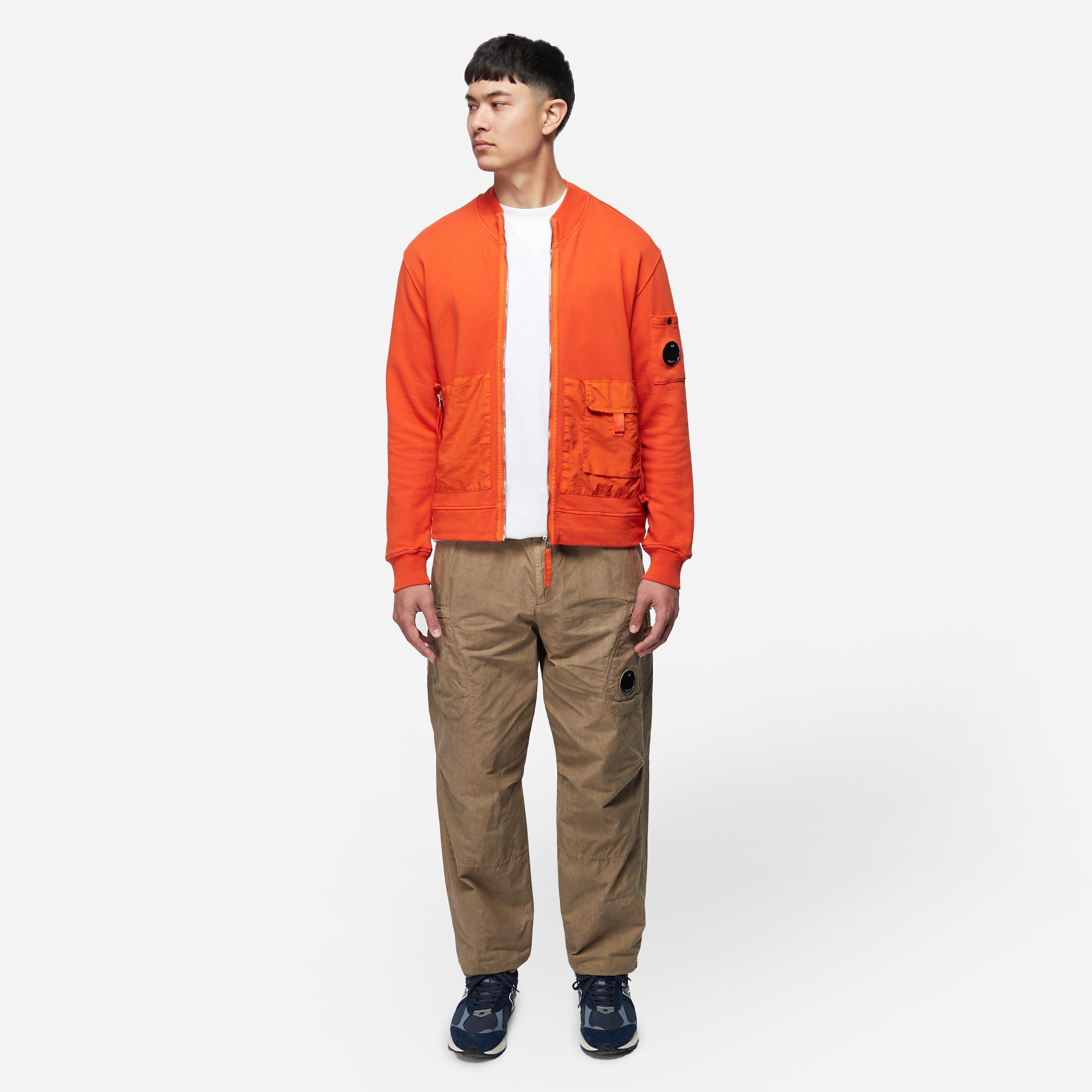 C.P. Company Mix Zip Sweatshirt