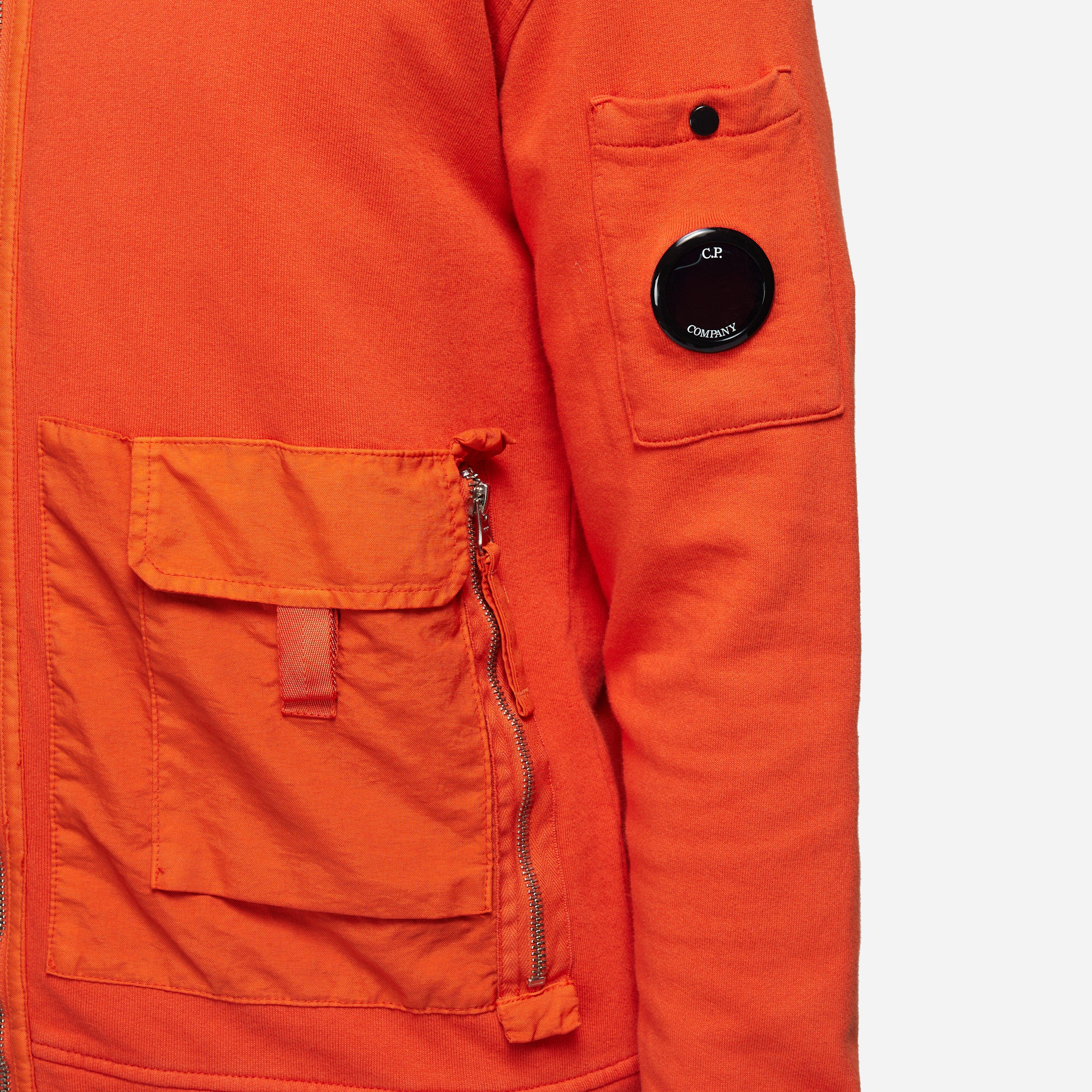 C.P. Company Mix Zip Sweatshirt