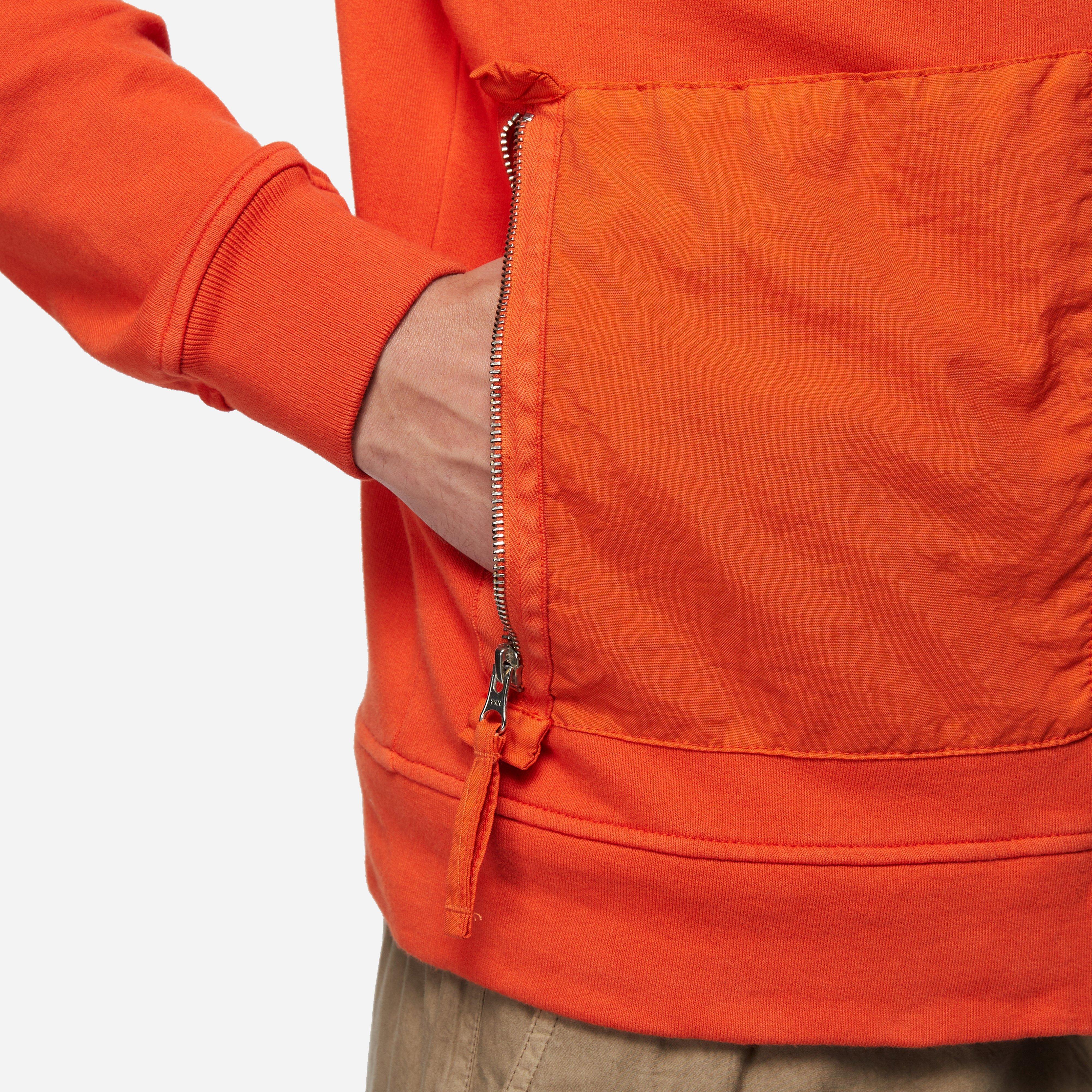 C.P. Company Mix Zip Sweatshirt