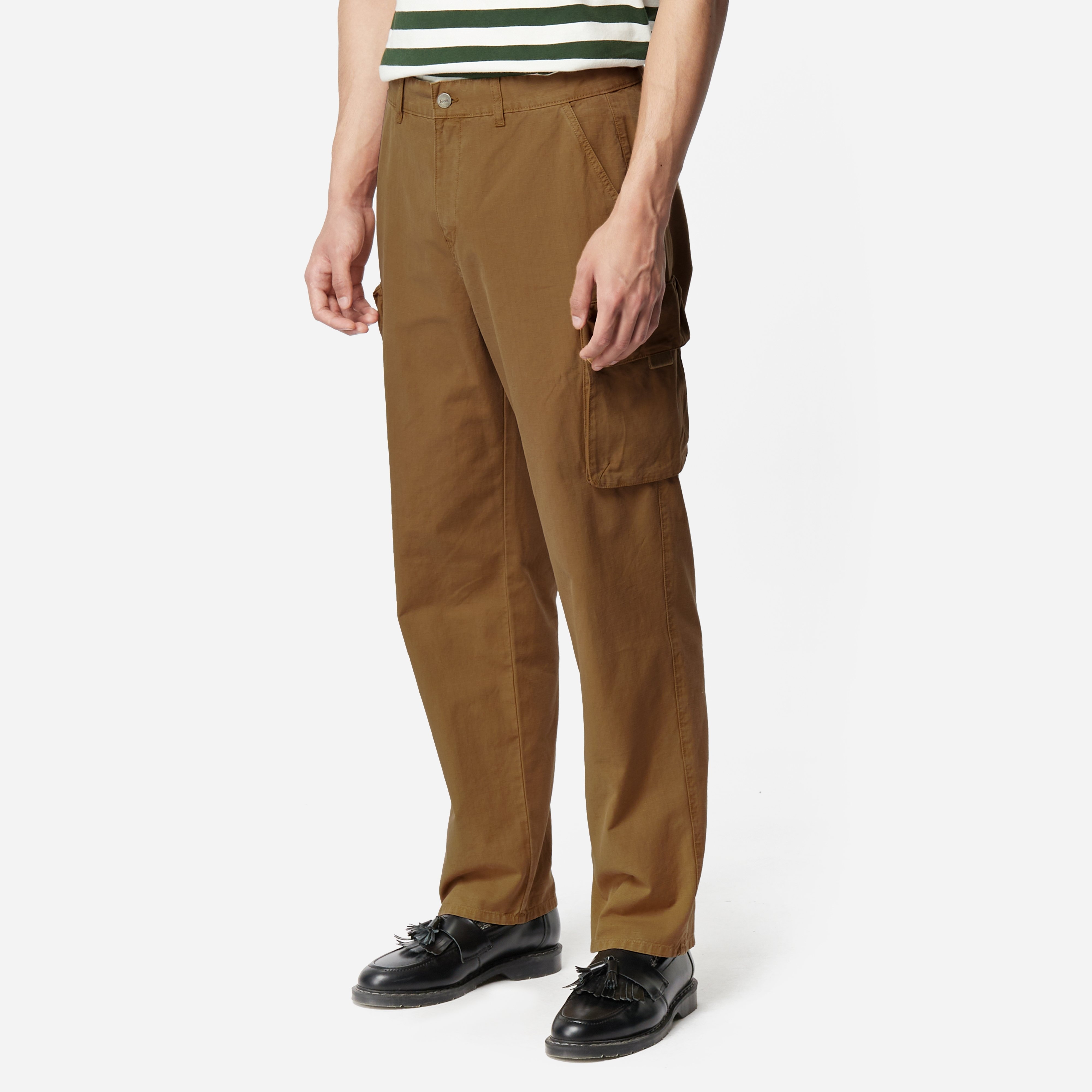 Beige Foret Drip Cargo Pant HIP