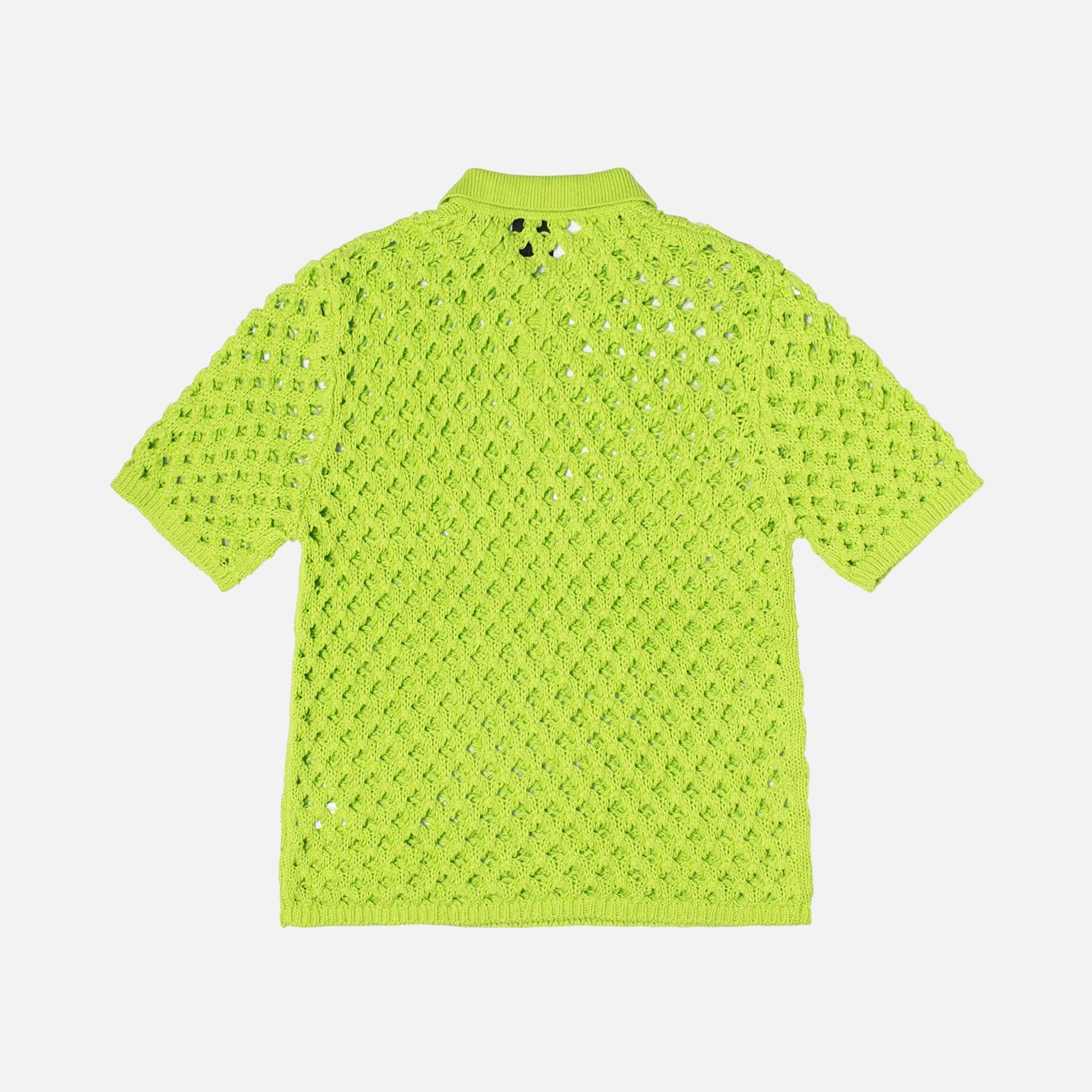 Stussy Big Mesh Polo Sweater