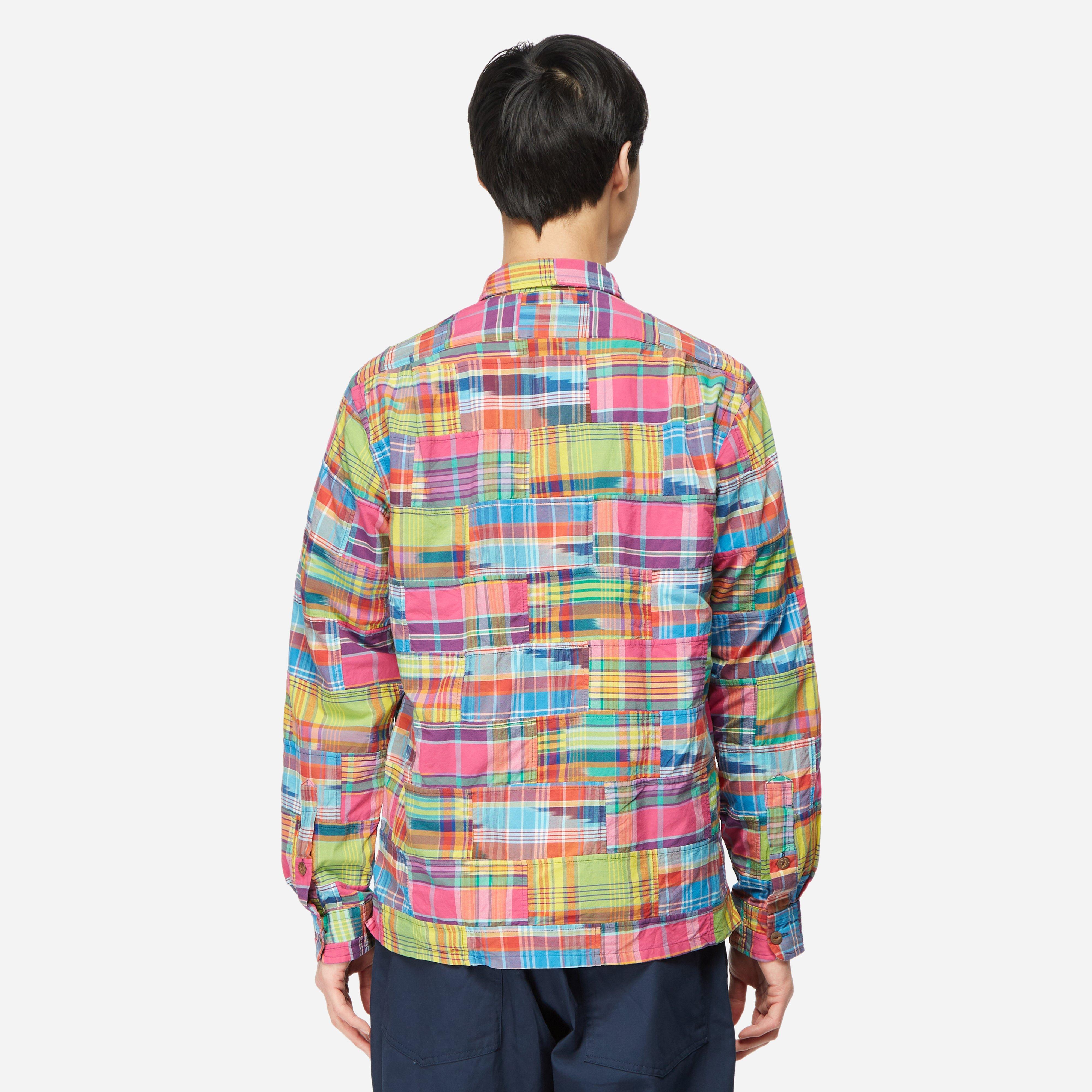 Polo Ralph Lauren Patchwork Madras Camp Shirt