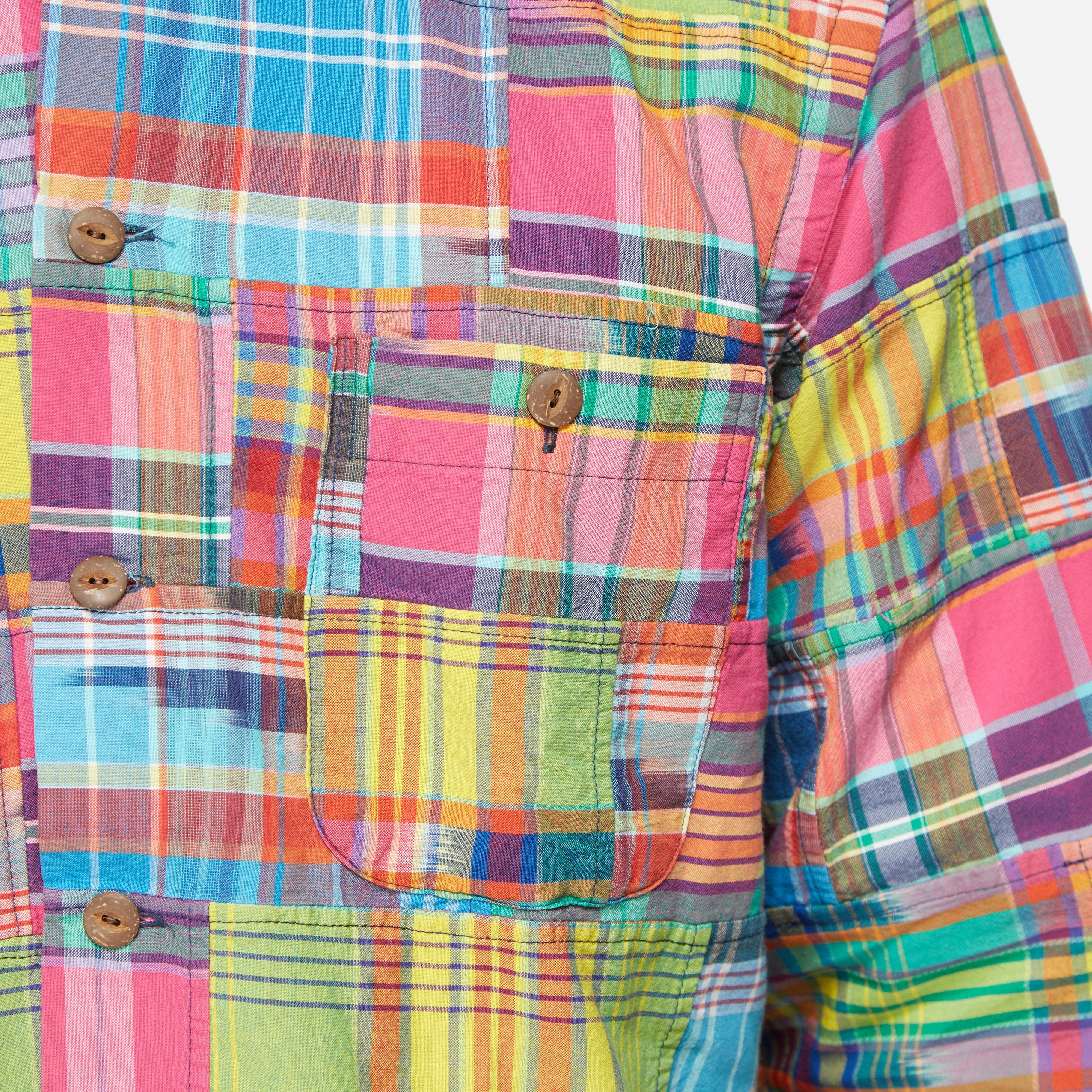 Polo Ralph Lauren Patchwork Madras Camp Shirt