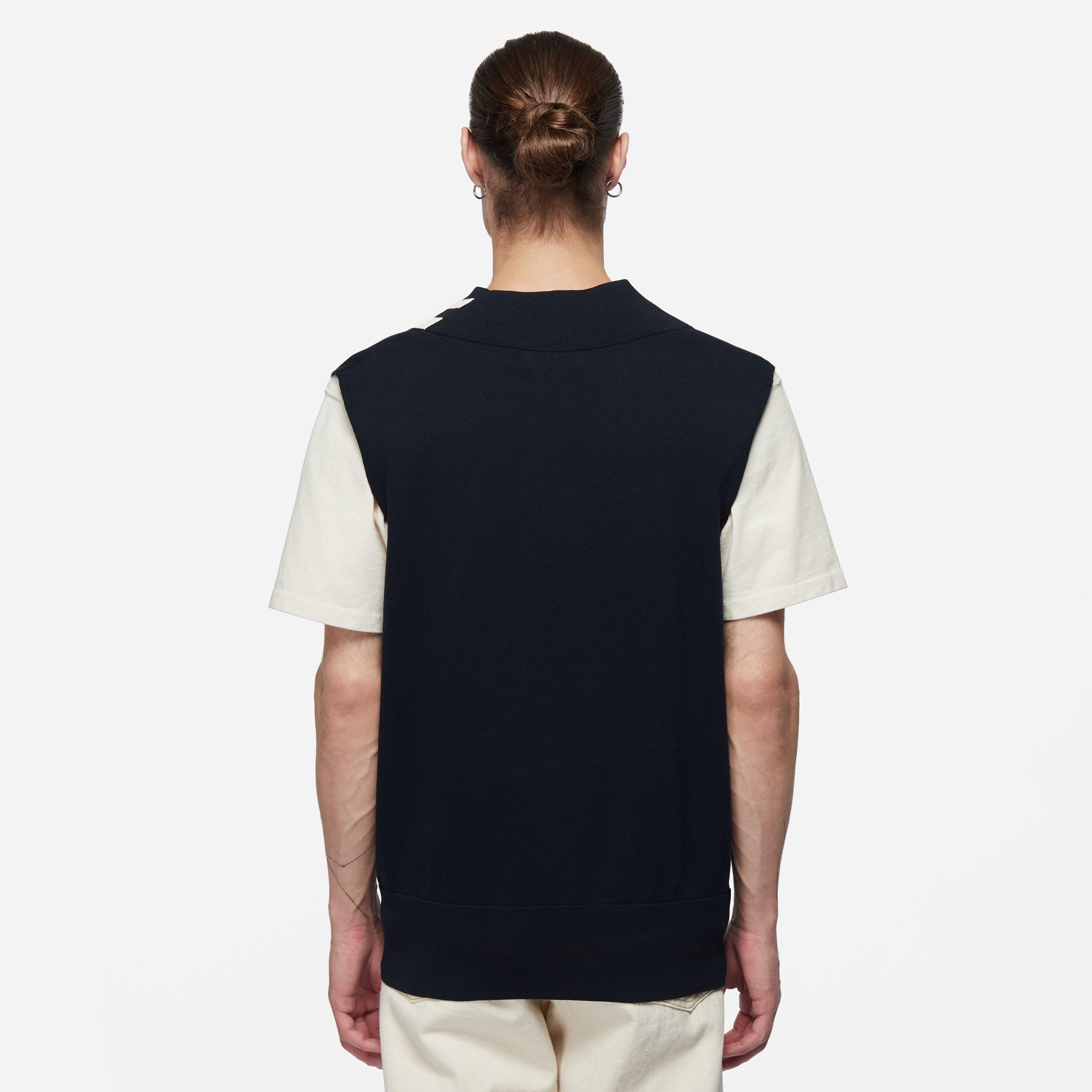 Fred Perry Tipped Knitted Tank Vest