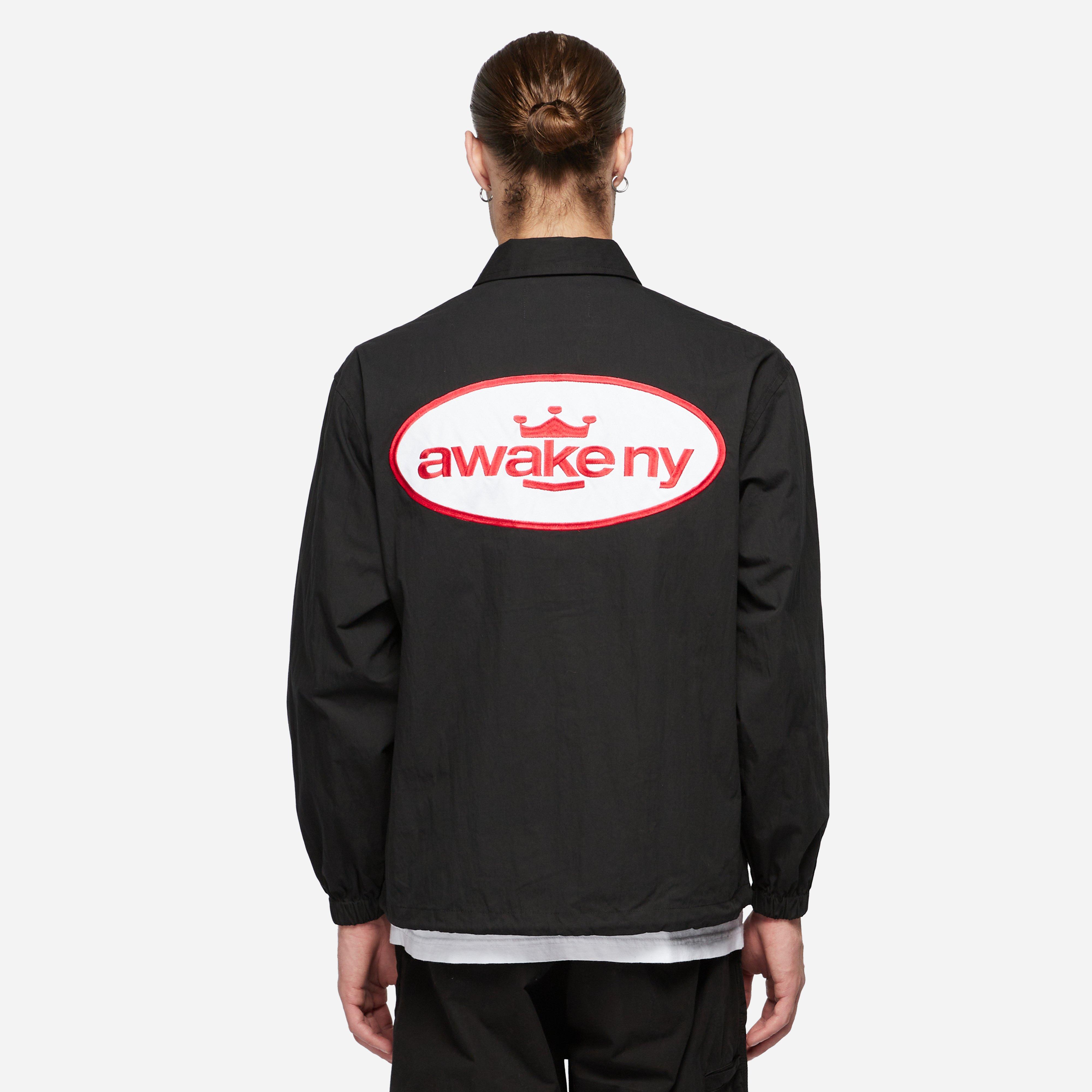 Awake NY King Logo Coach Jacket
