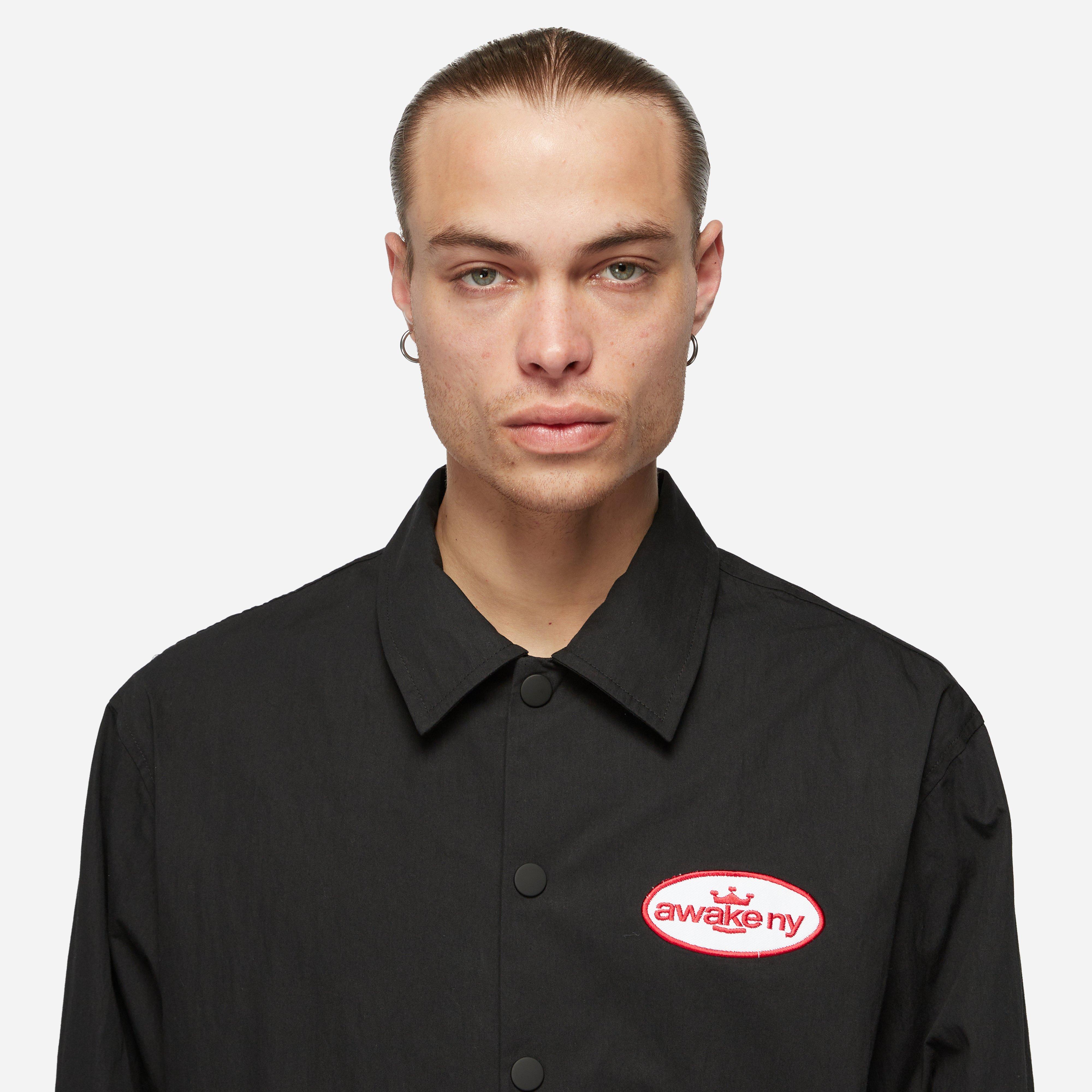 Awake NY King Logo Coach Jacket