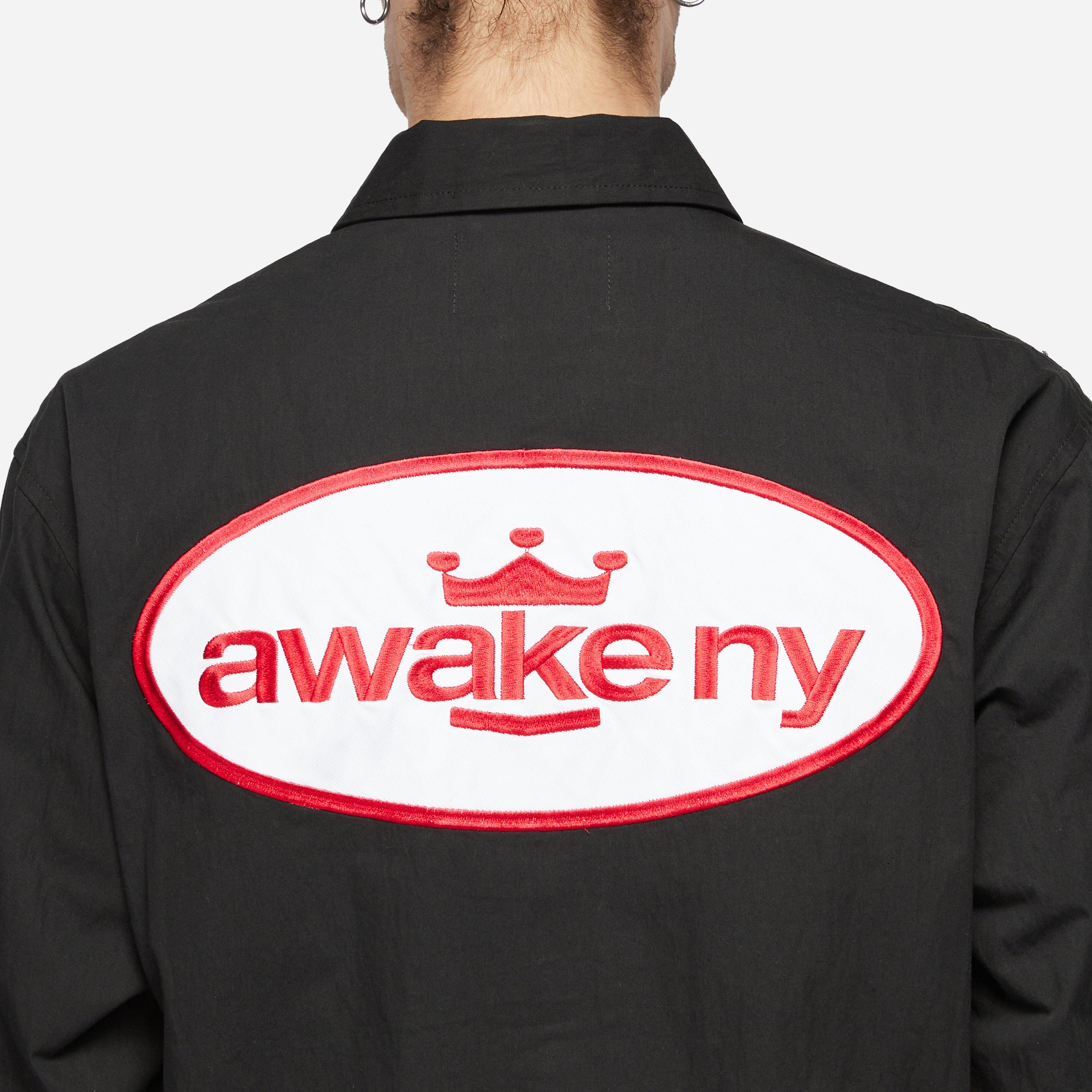 Awake NY King Logo Coach Jacket