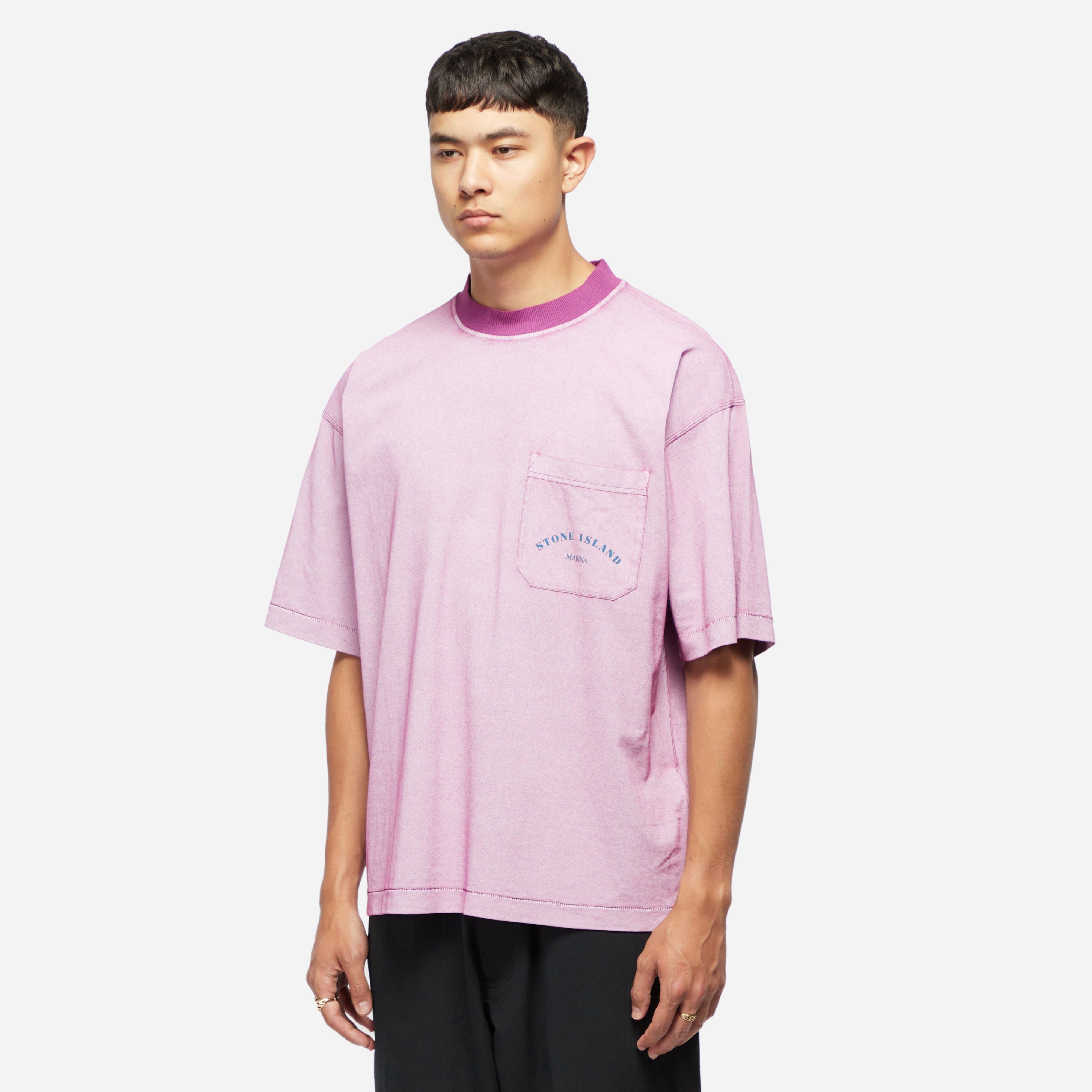 Beige Stone Island Marina Pocket T-Shirt | HIP