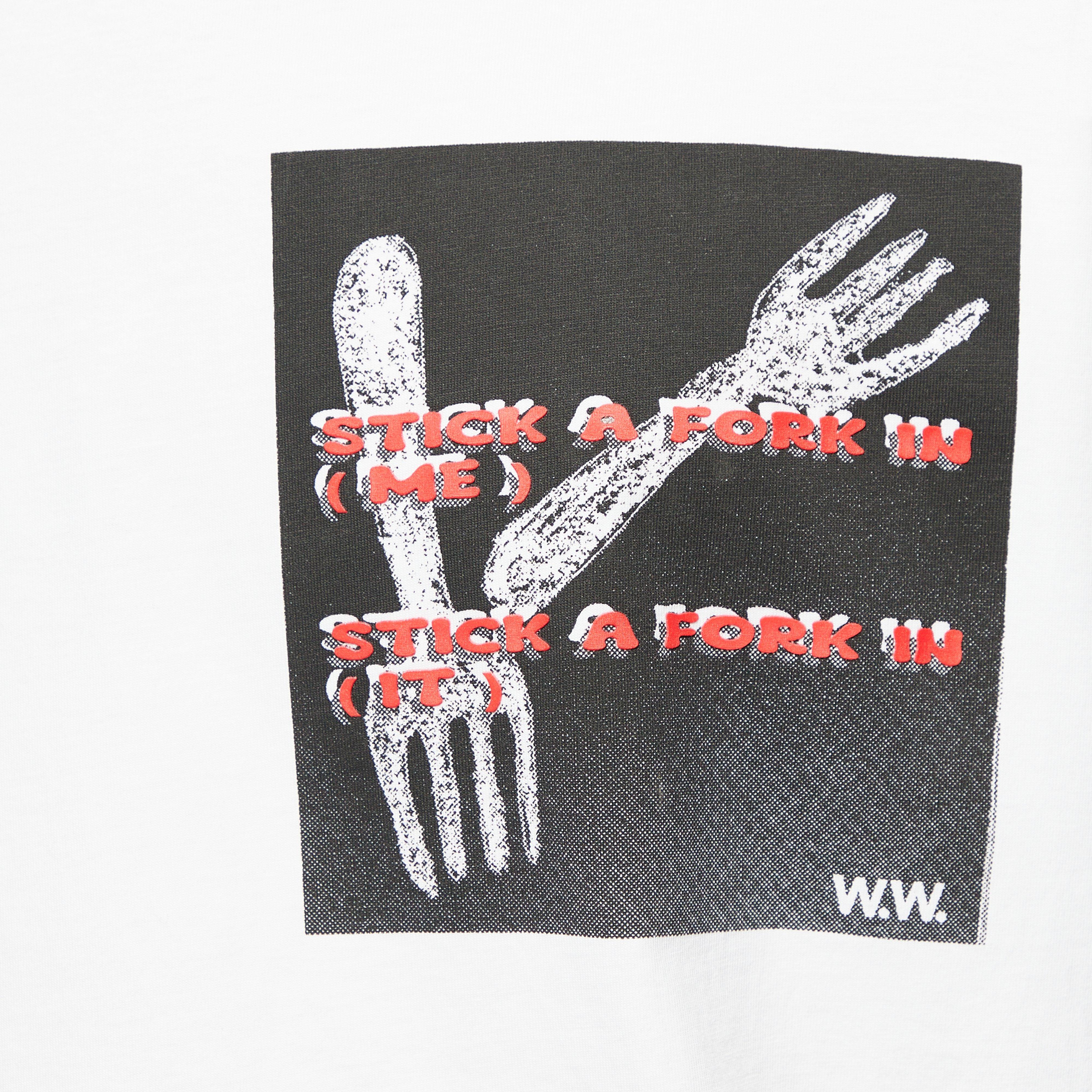 Wood Wood Herc Textured Long Sleeve T-Shirt