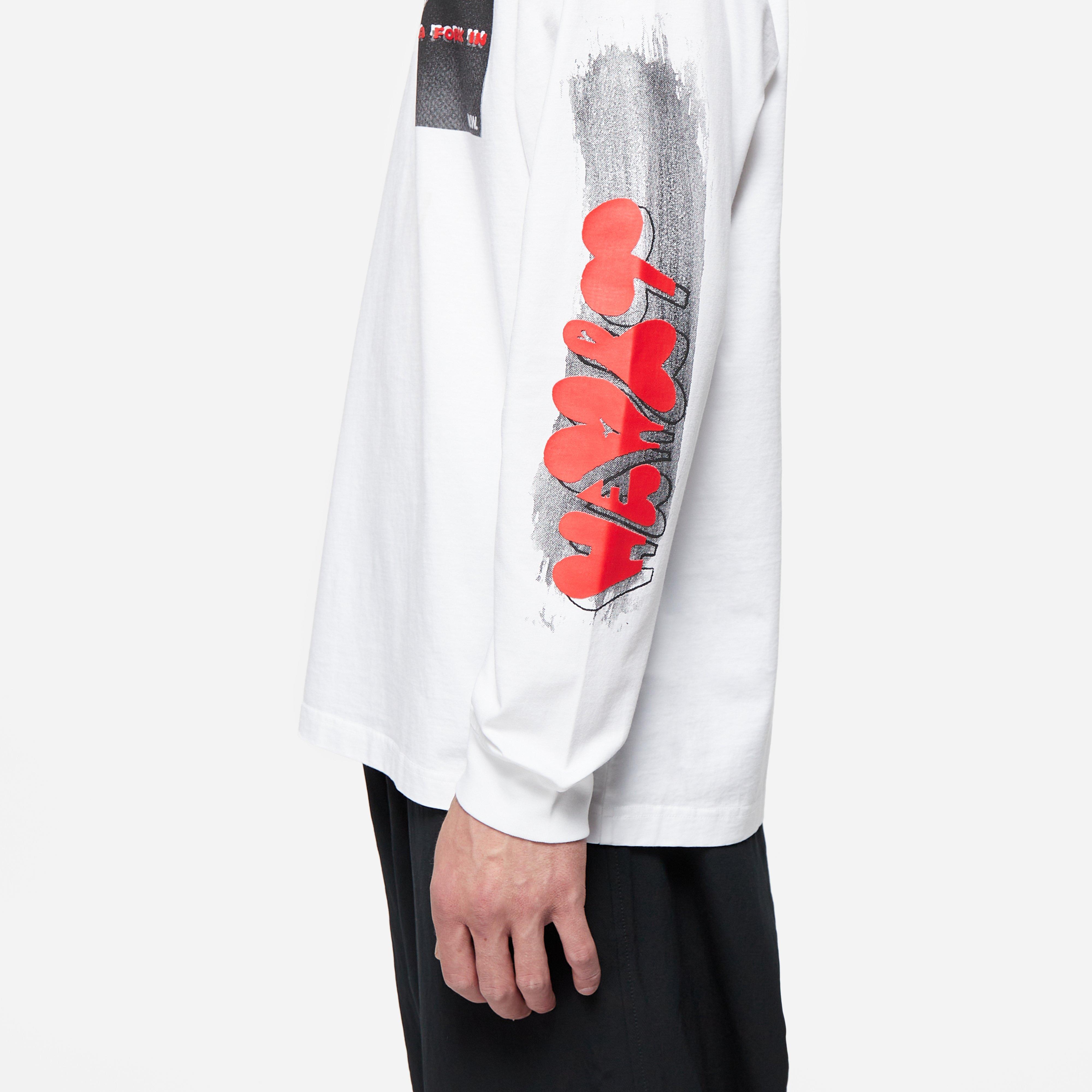 Wood Wood Herc Textured Long Sleeve T-Shirt