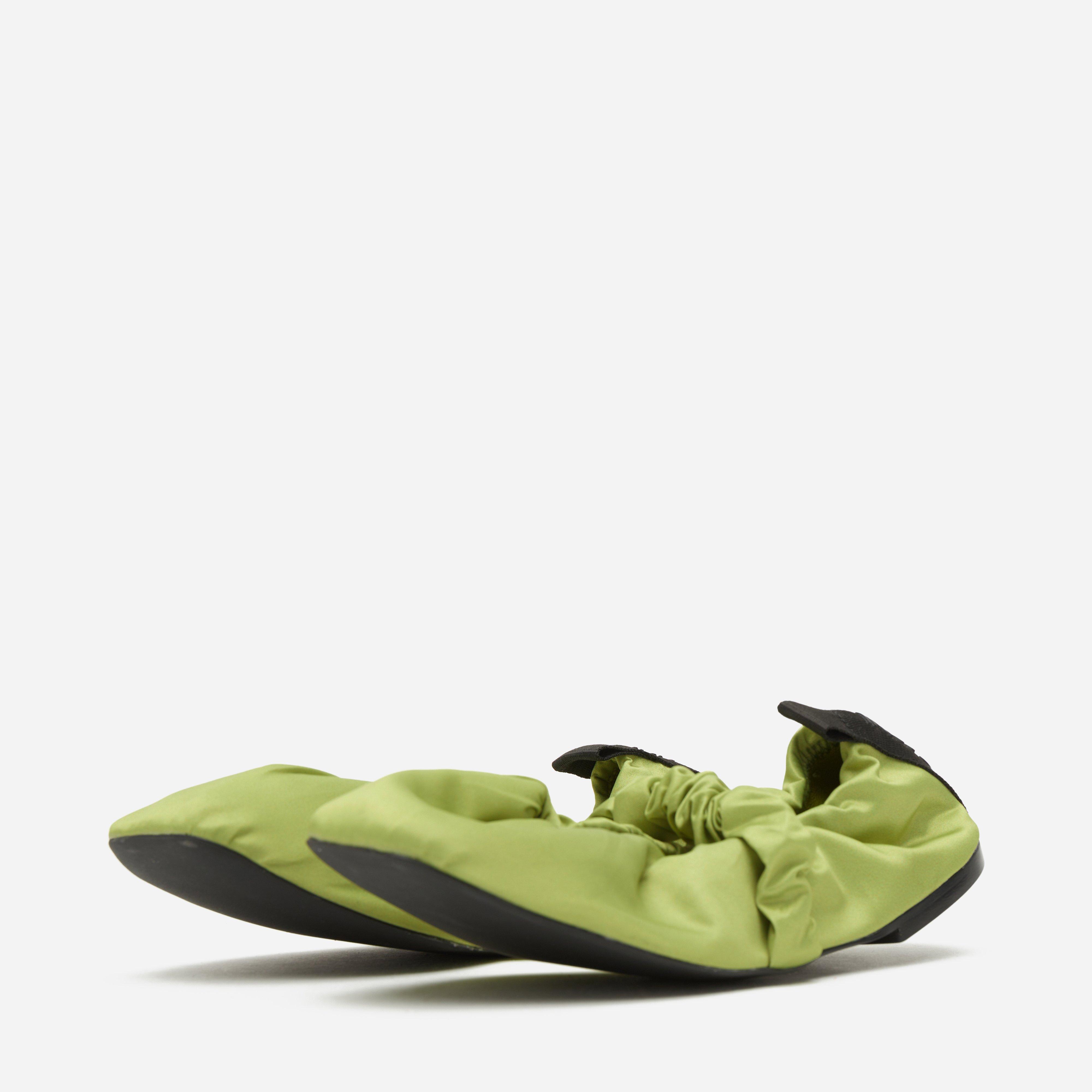 GANNI Scrunchie Ballerinas