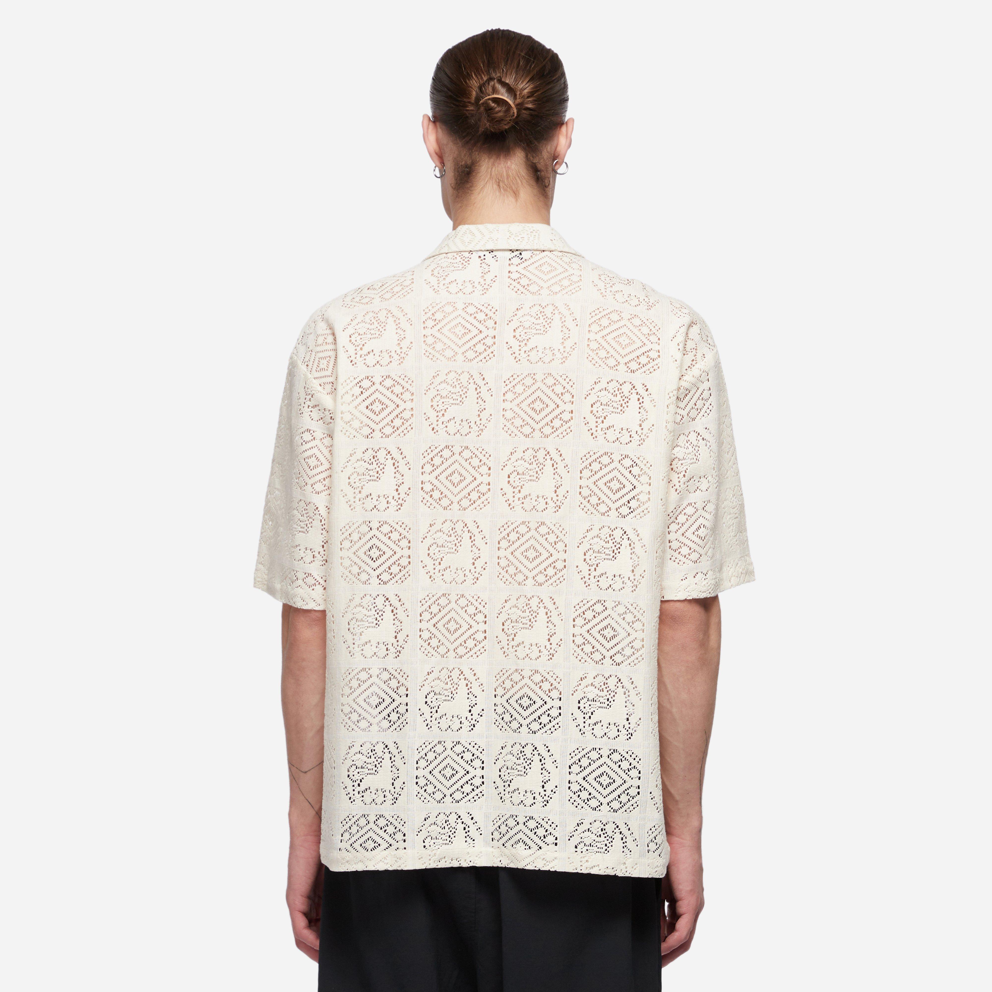 Sasquatchfabrix Jah Lion Lace Shirt