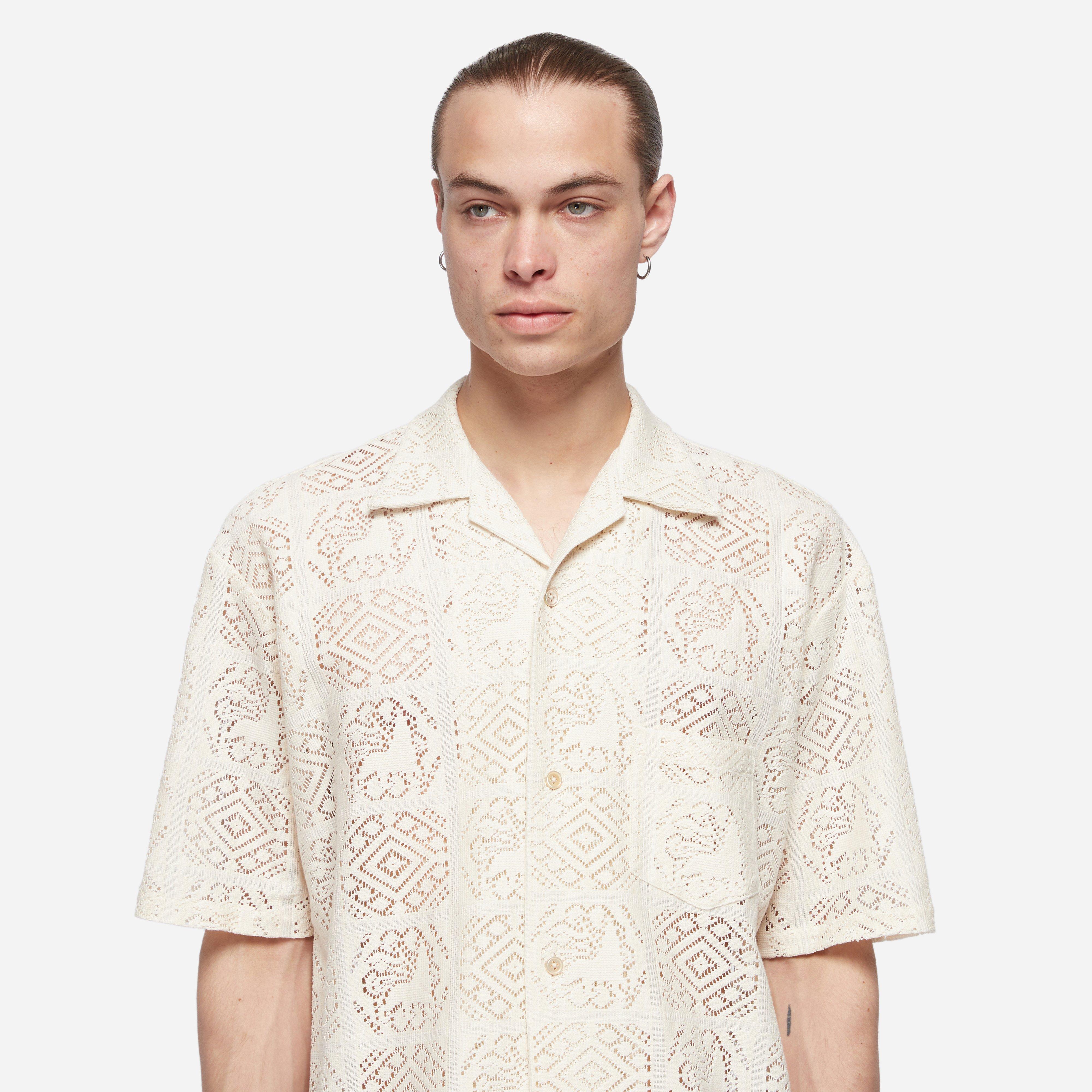 Sasquatchfabrix Jah Lion Lace Shirt