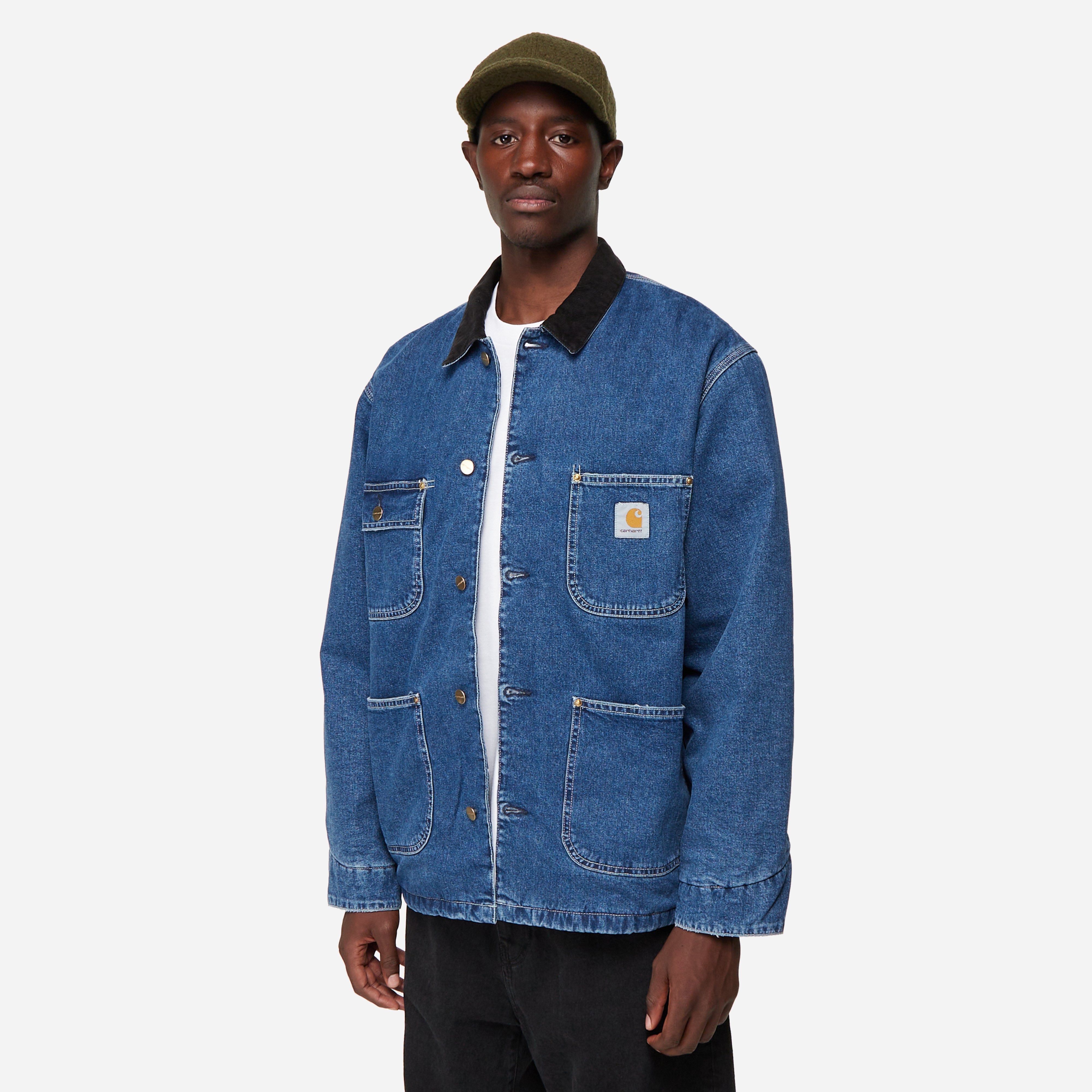 Blue Carhartt WIP OG Chore Coat | HIP