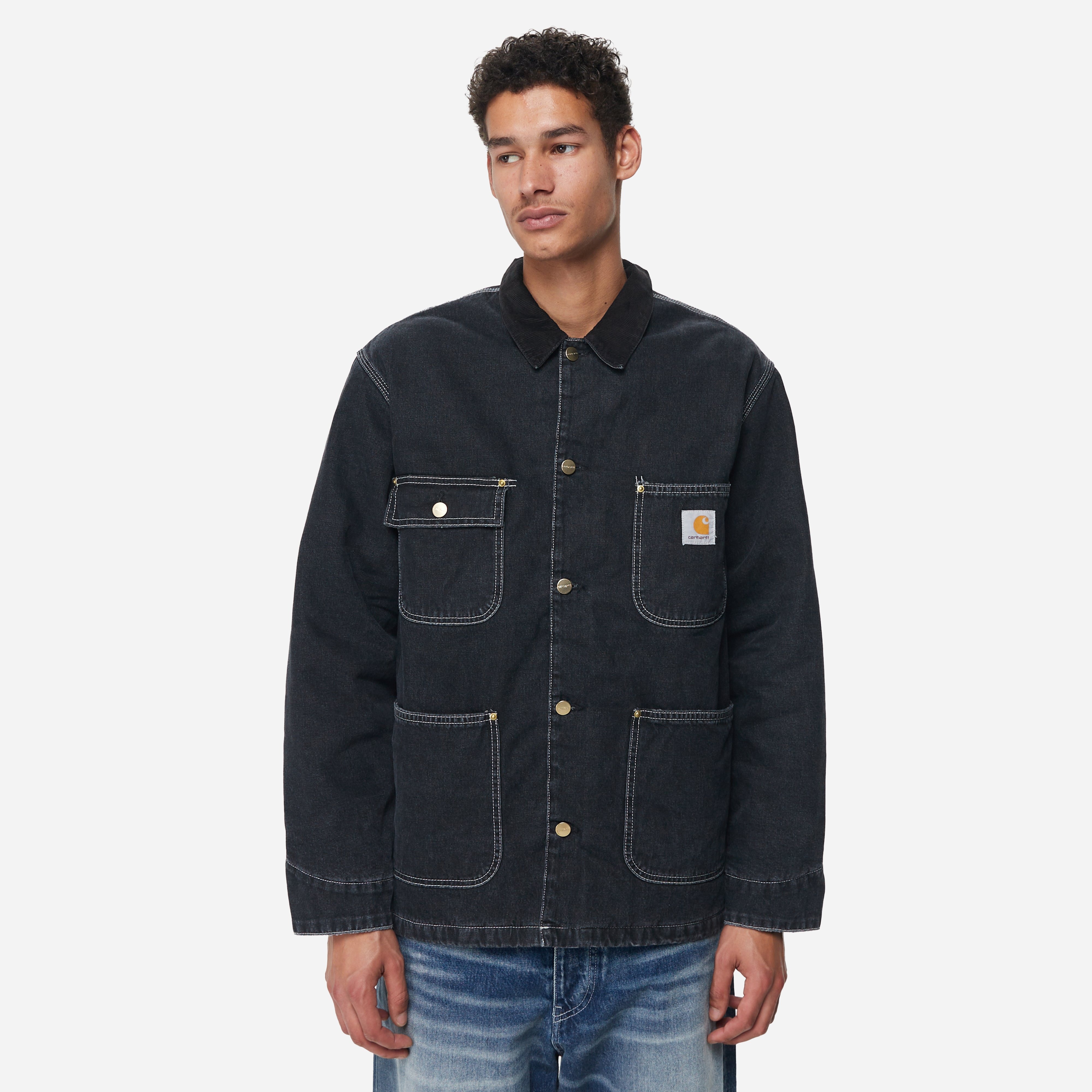 Black Carhartt WIP OG Chore Coat | HIP