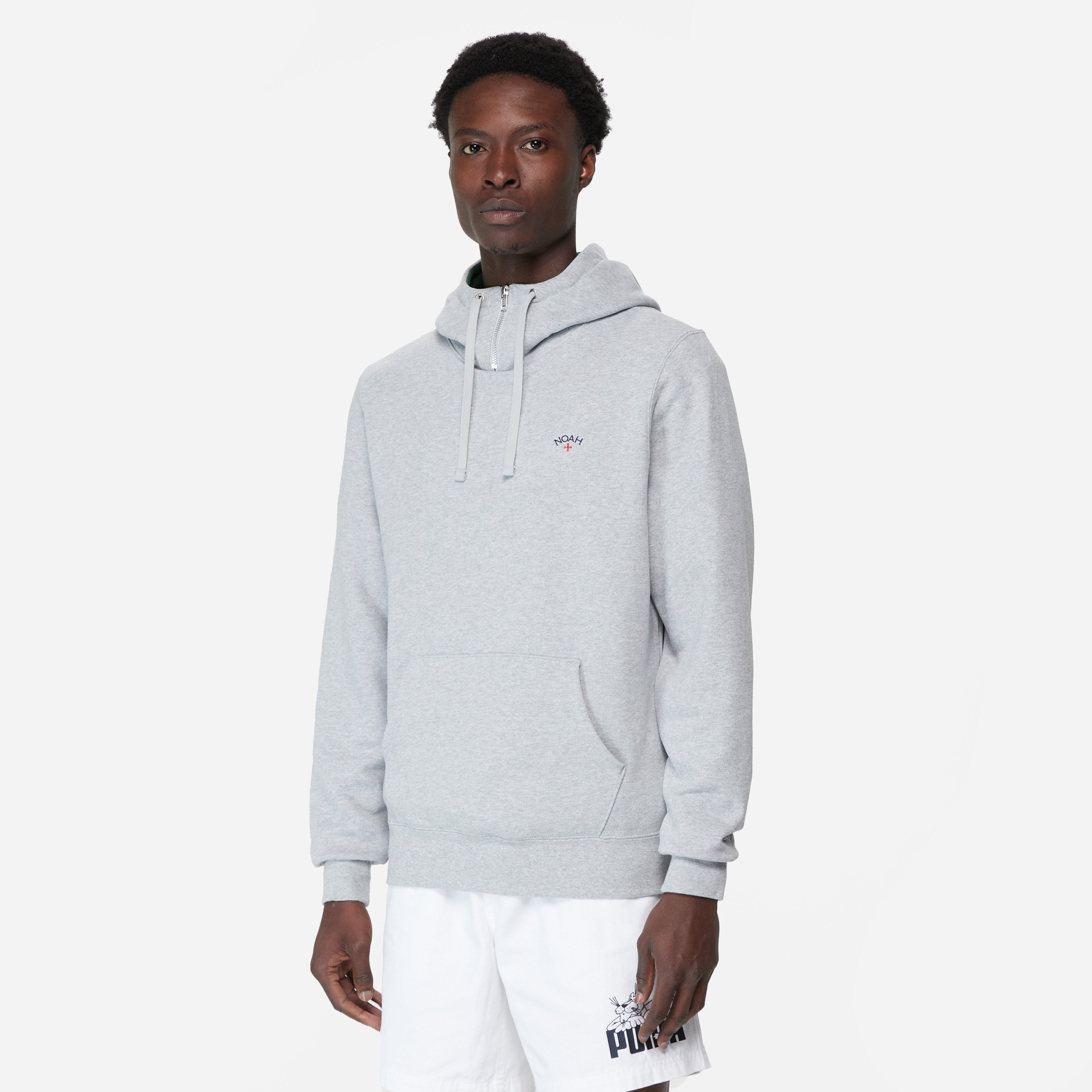 Grey Puma x Noah Quarter-Zip Hoodie | HIP