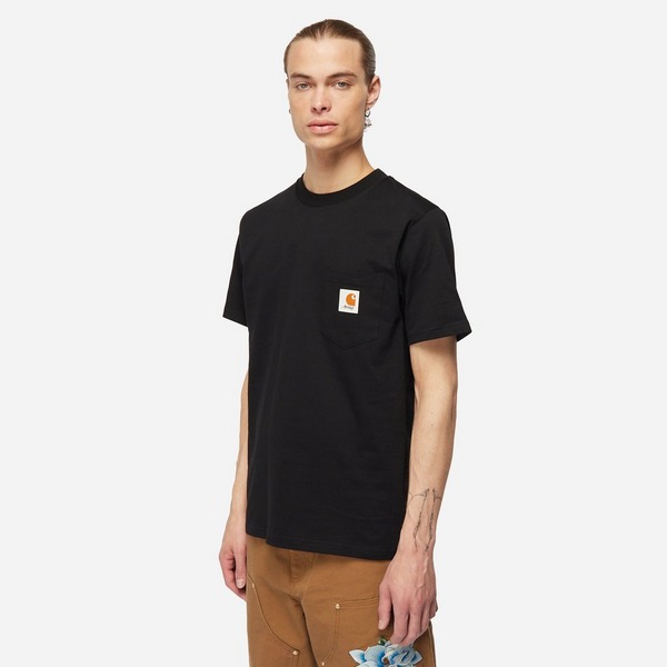 Black Carhartt WIP x Awake NY Pocket T-Shirt | HIP