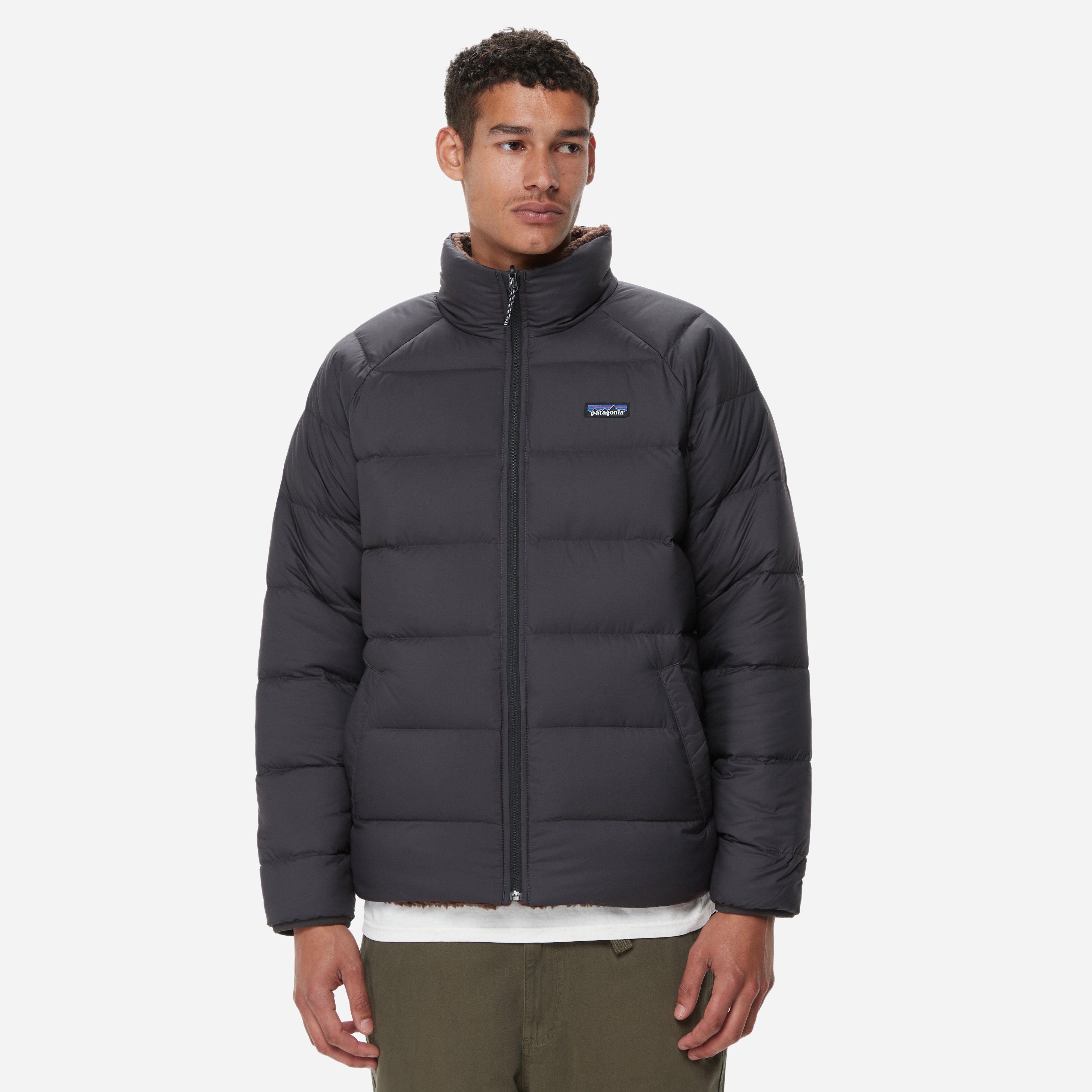 Long black patagonia outlet jacket