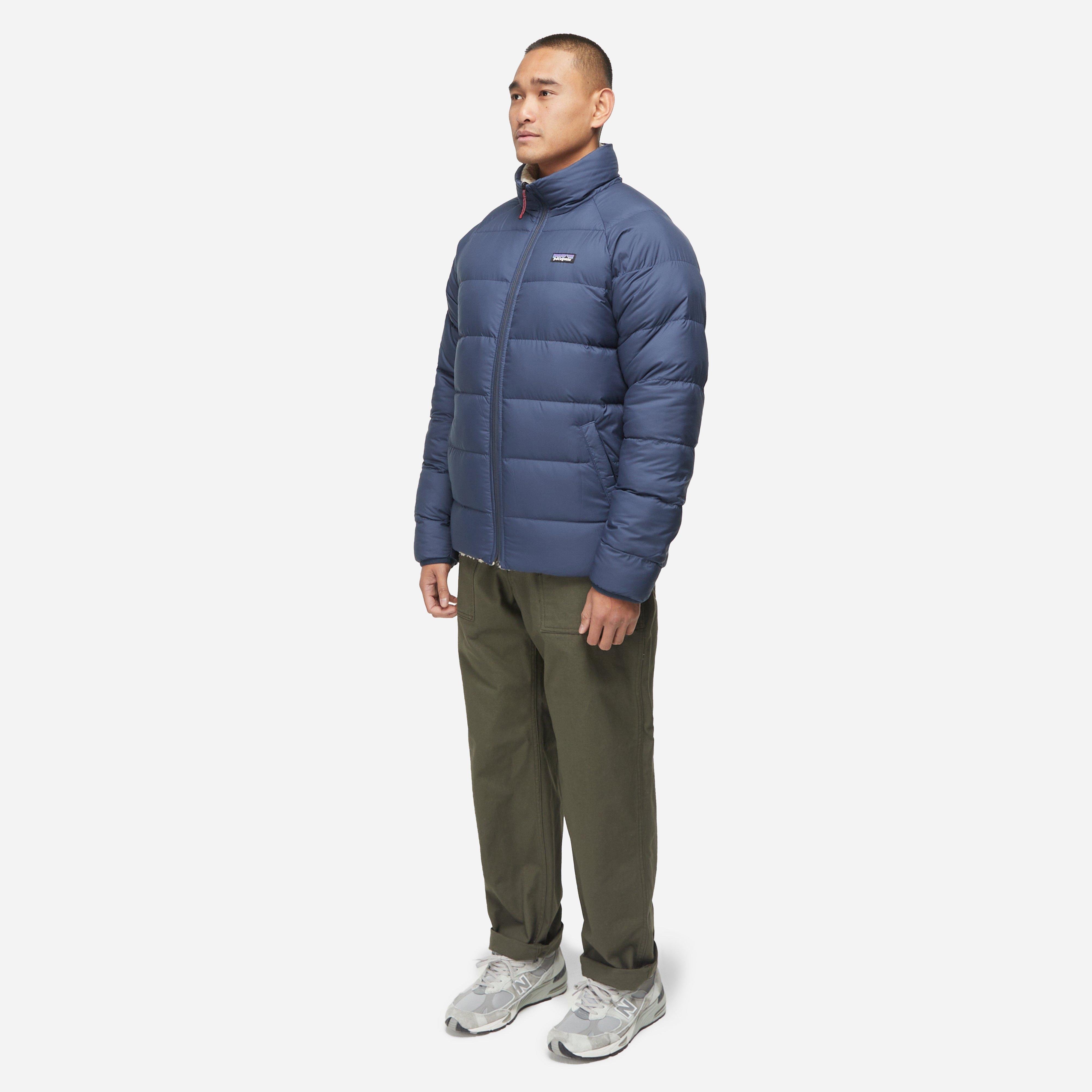 Patagonia Reversible Silent Down Fleece Jacket