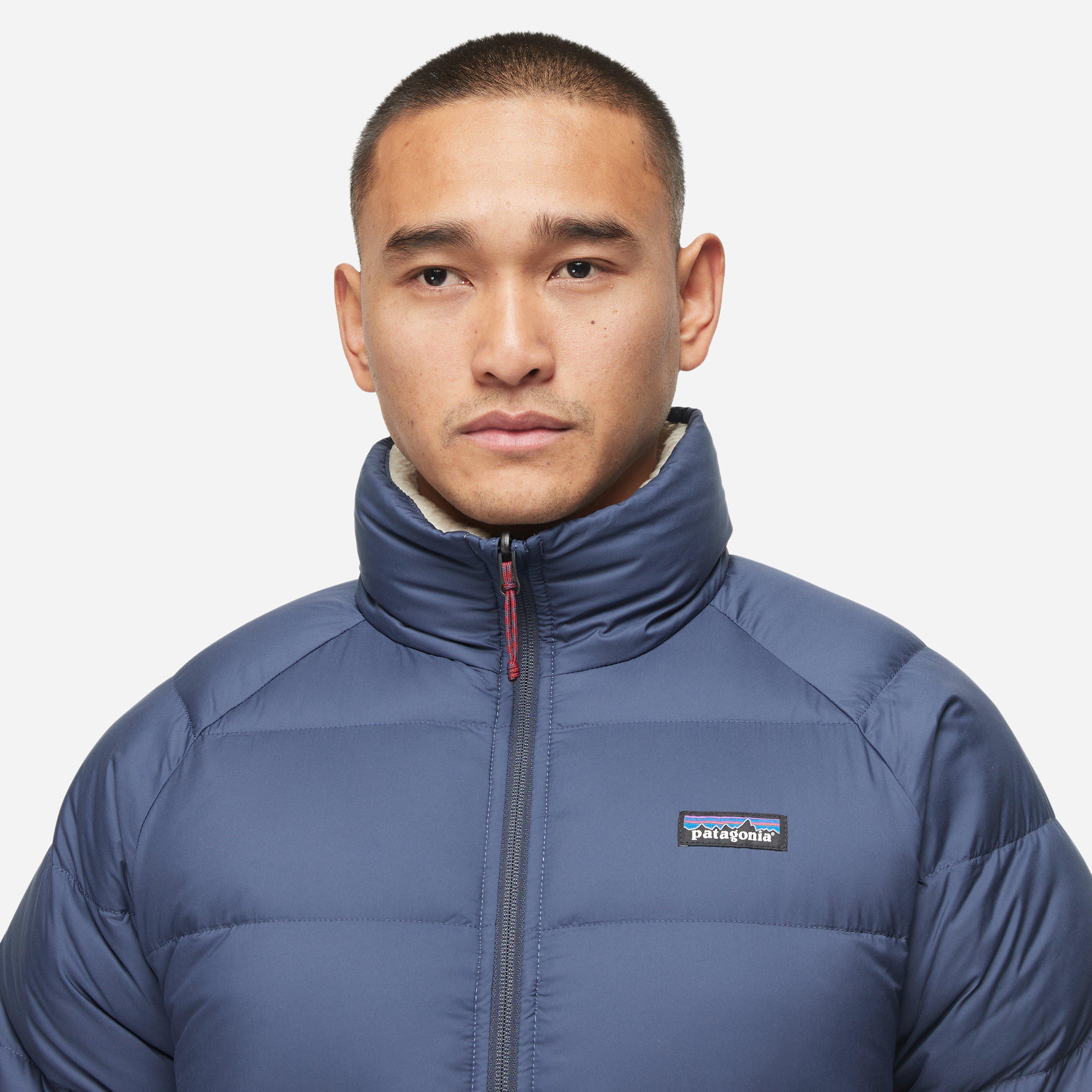 Patagonia Reversible Silent Down Fleece Jacket