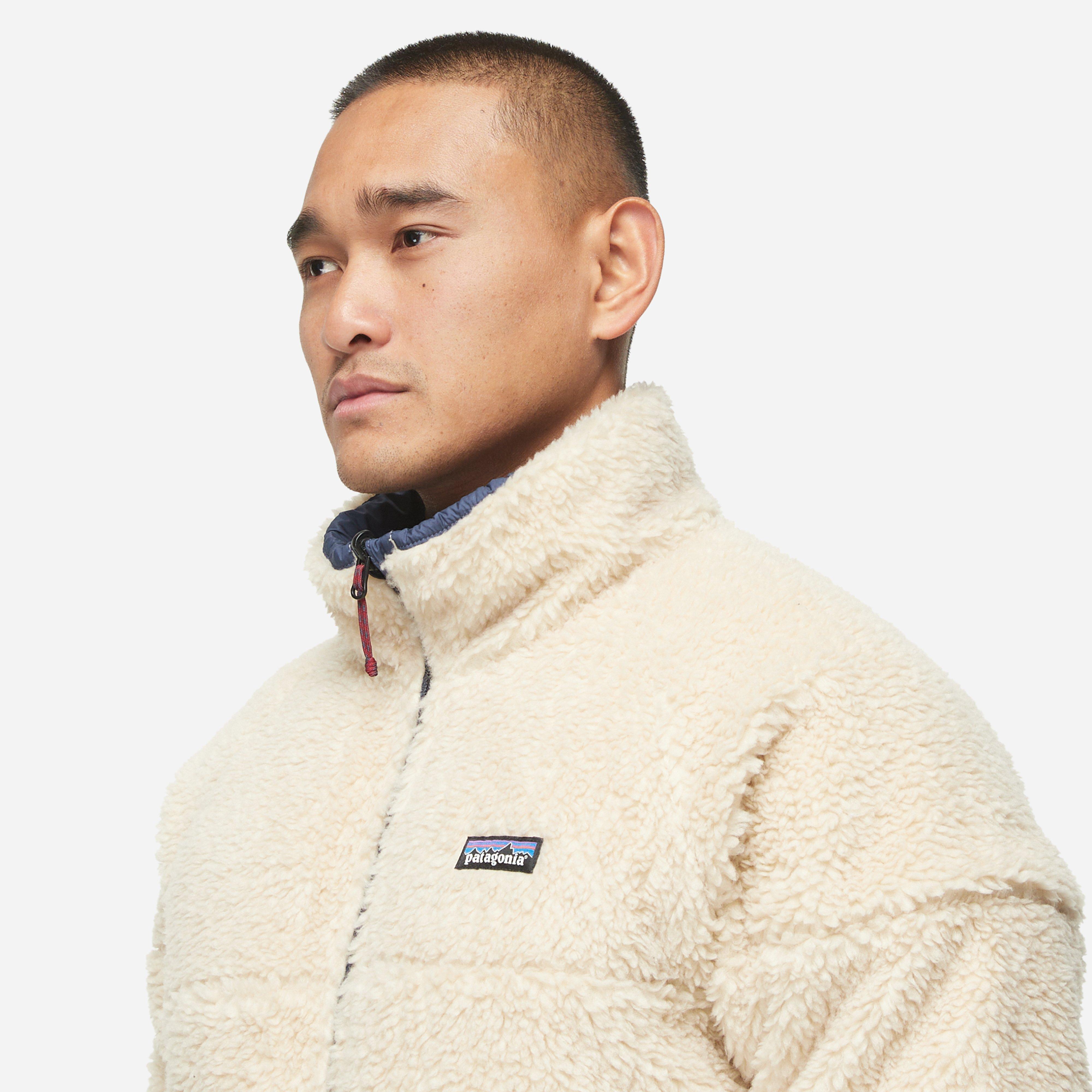 Patagonia Reversible Silent Down Fleece Jacket