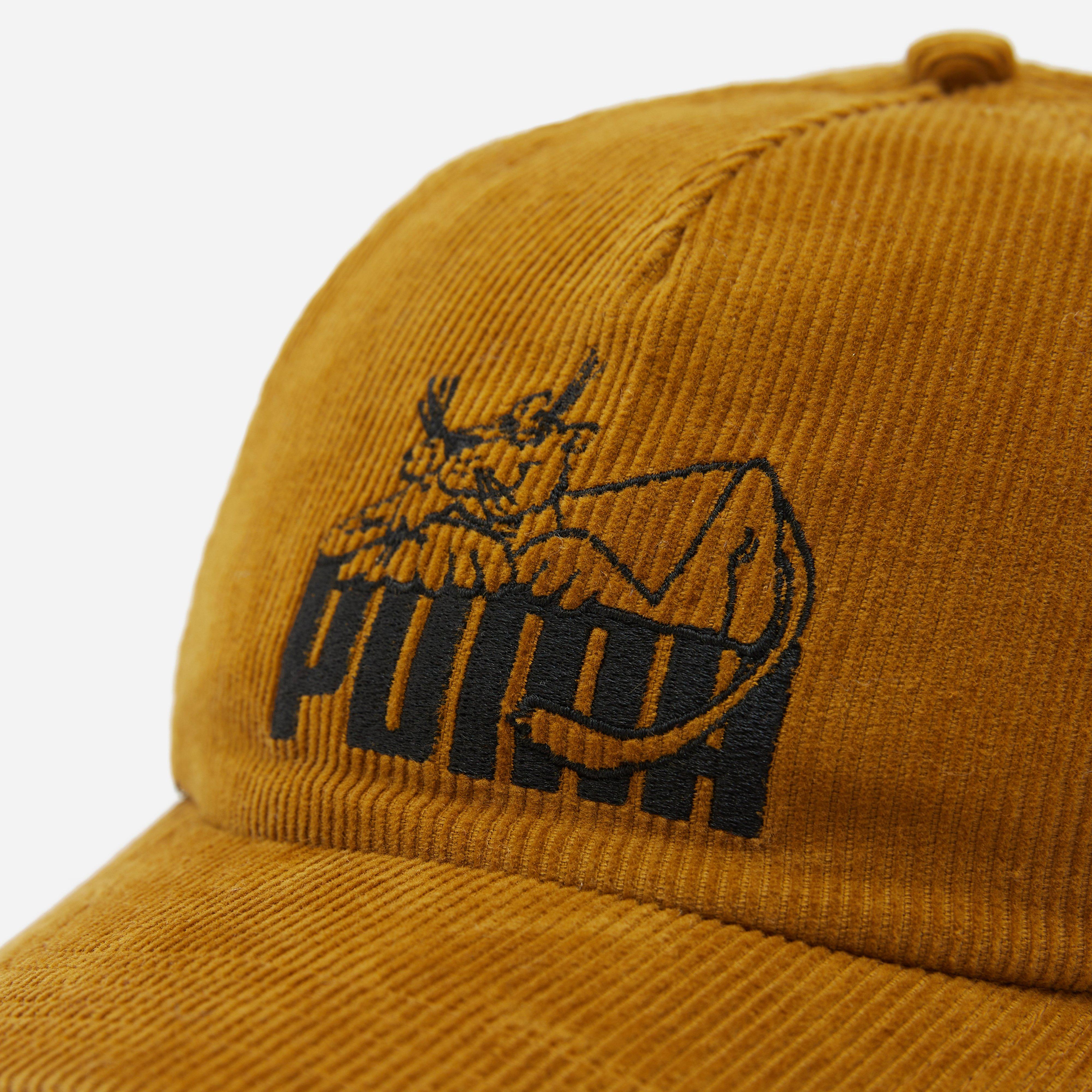 Brown Puma Cap Noah | x HIP 5-Panel Corduroy
