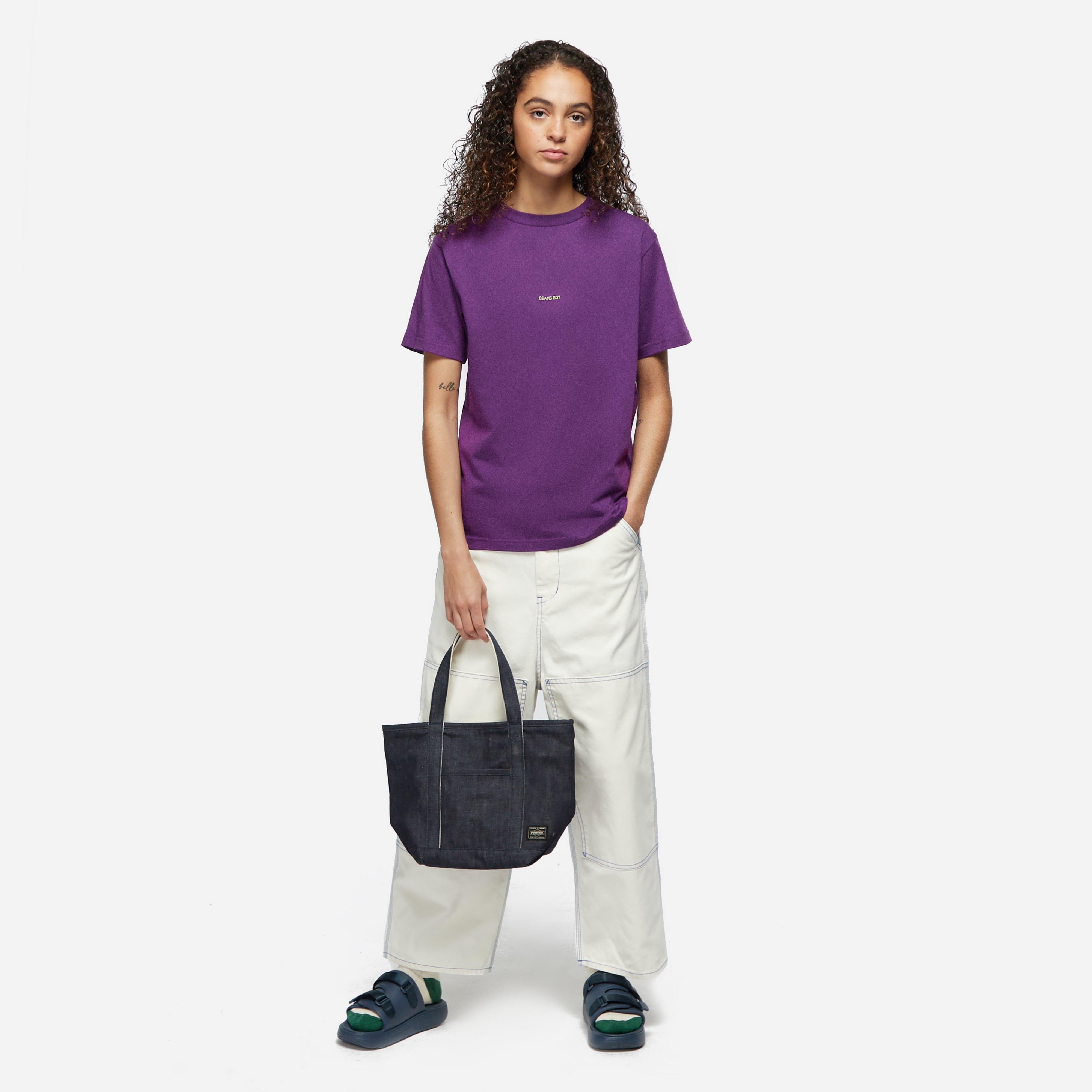 Beams Boy Embroidered T-Shirt Women's