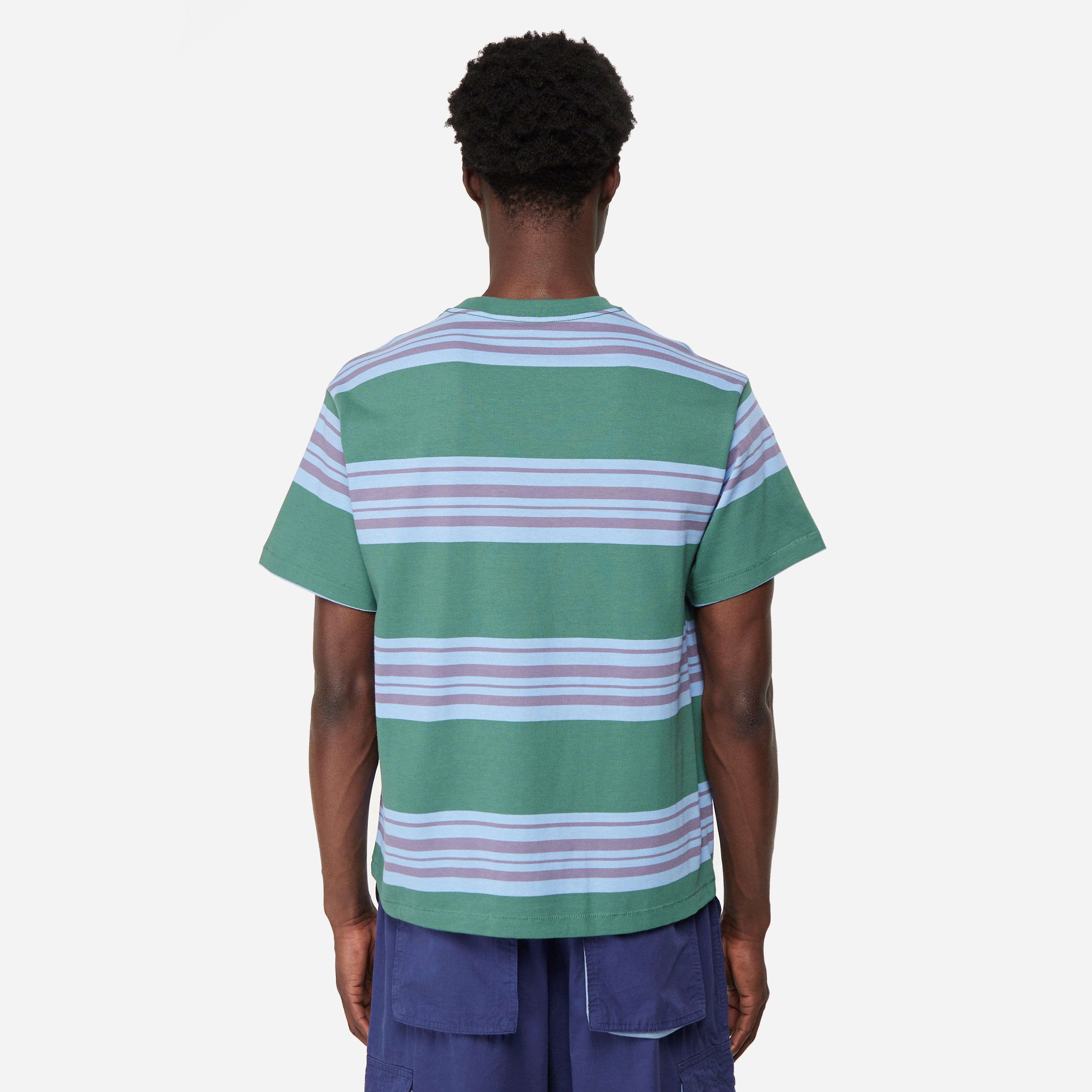 Brain Dead Baker Striped Pocket T-Shirt
